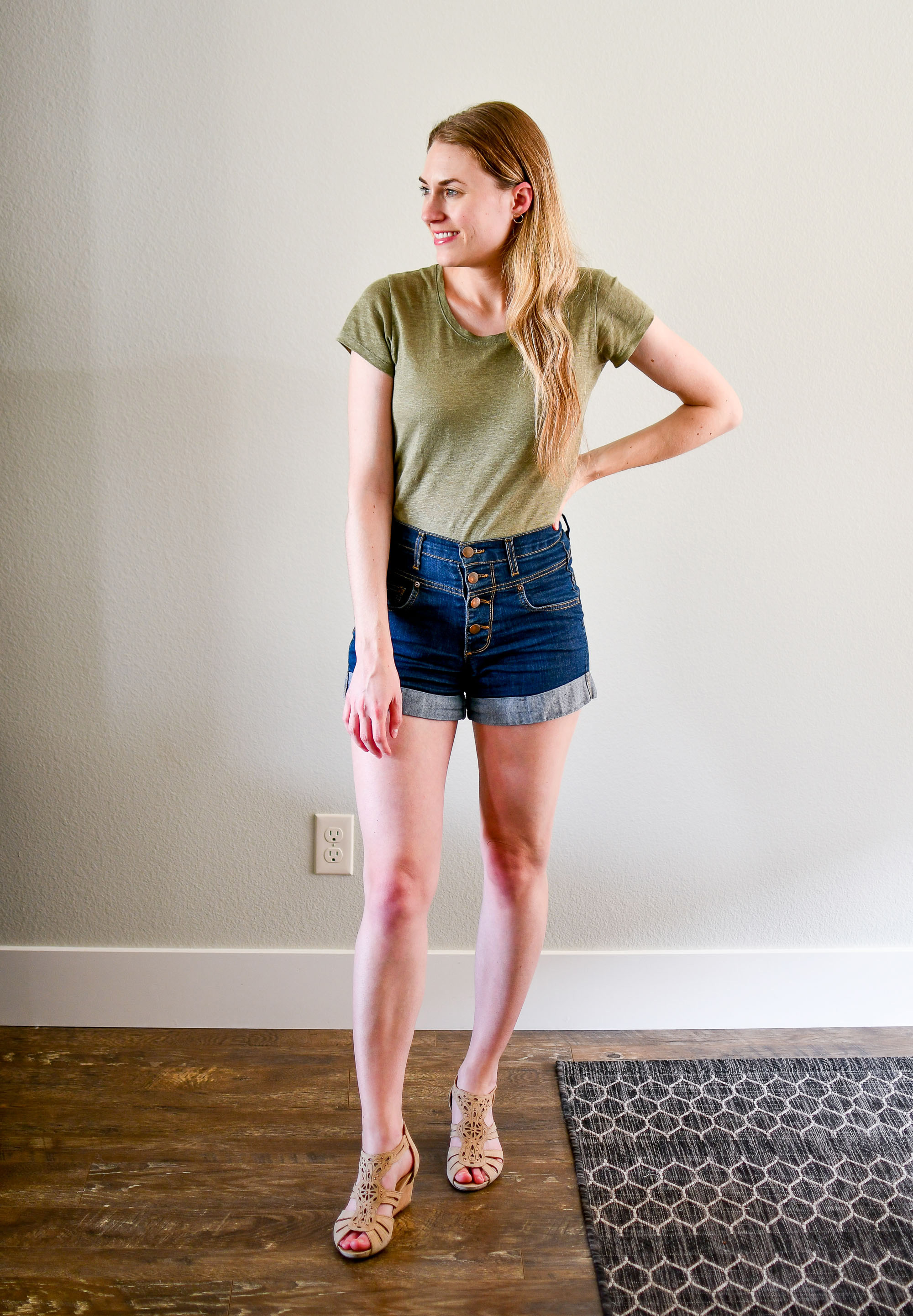 July Style Sudoku: row 1 outfit — Cotton Cashmere Cat Hair
