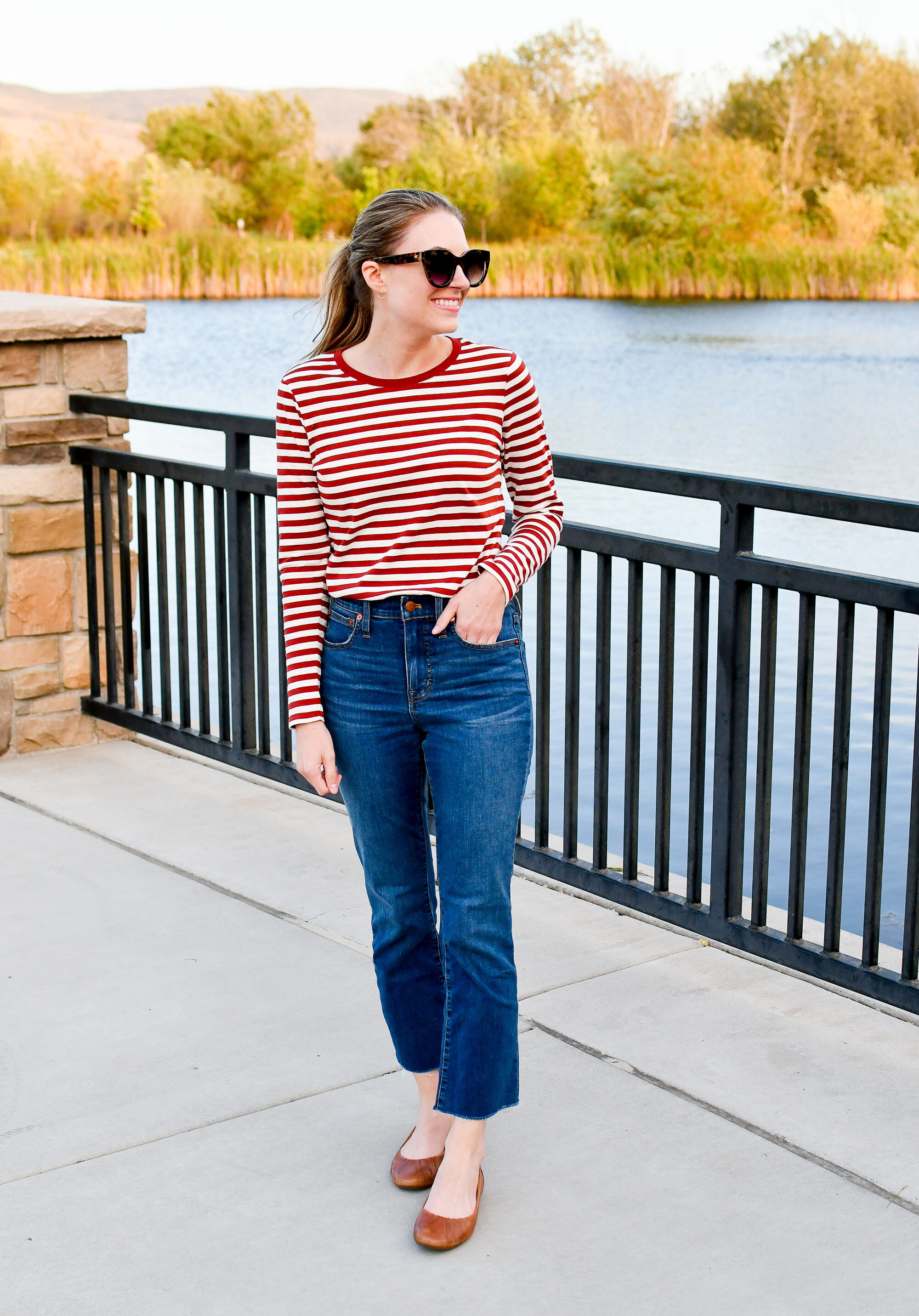 Favorite outfit: Madewell Idaho — Cotton Cashmere Cat Hair