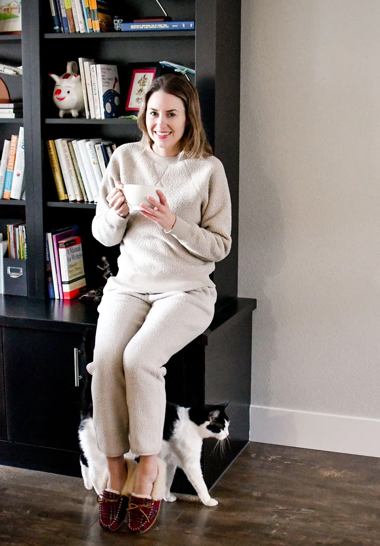 Long Weekend Fleece Sweatsuit + Random Fun Facts
