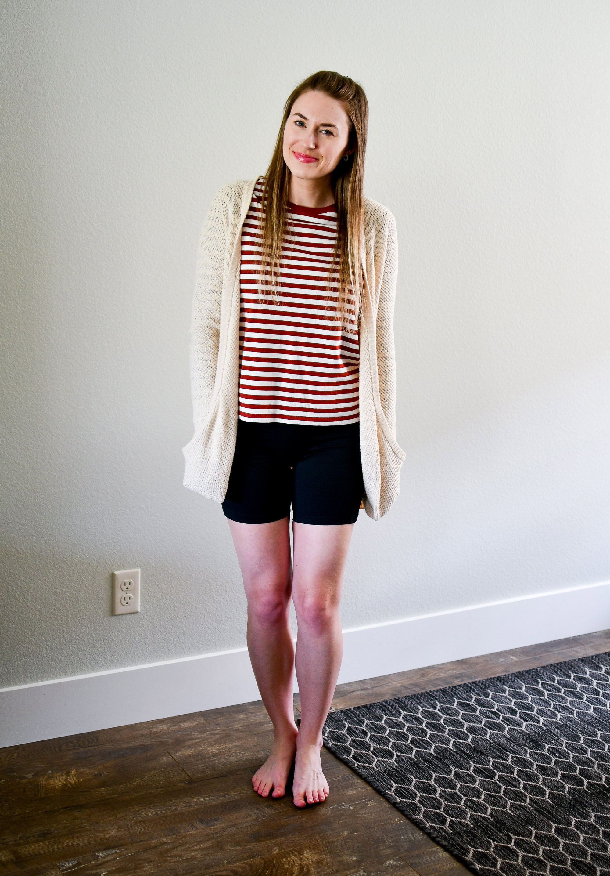 May Style Sudoku, At Home: column 2 outfit — Cotton Cashmere Cat Hair