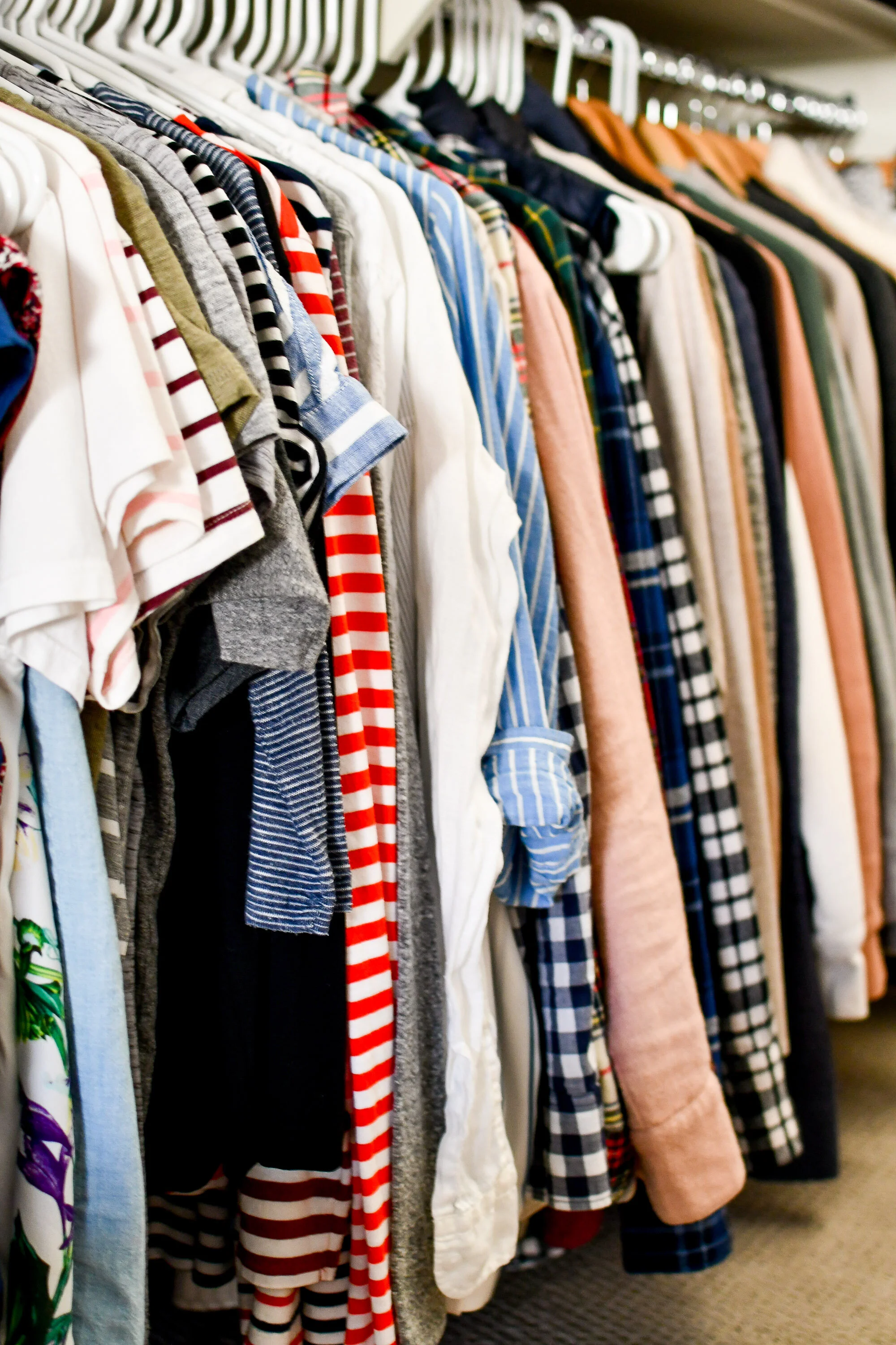 2020 closet inventory: hanging tops — Cotton Cashmere Cat Hair