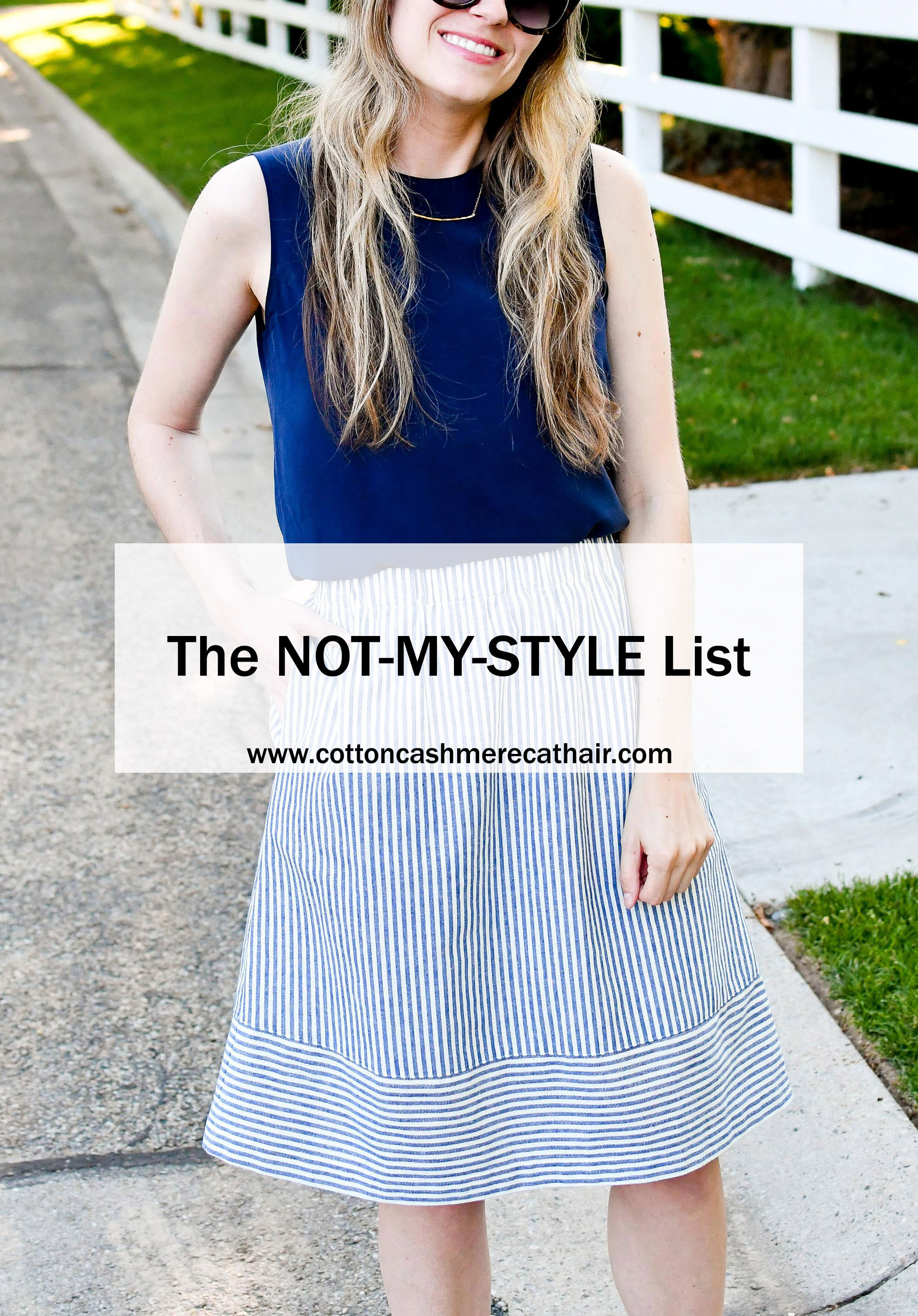 Reader favorite: The Not-My-Style List, version 2 — Cotton Cashmere Cat Hair