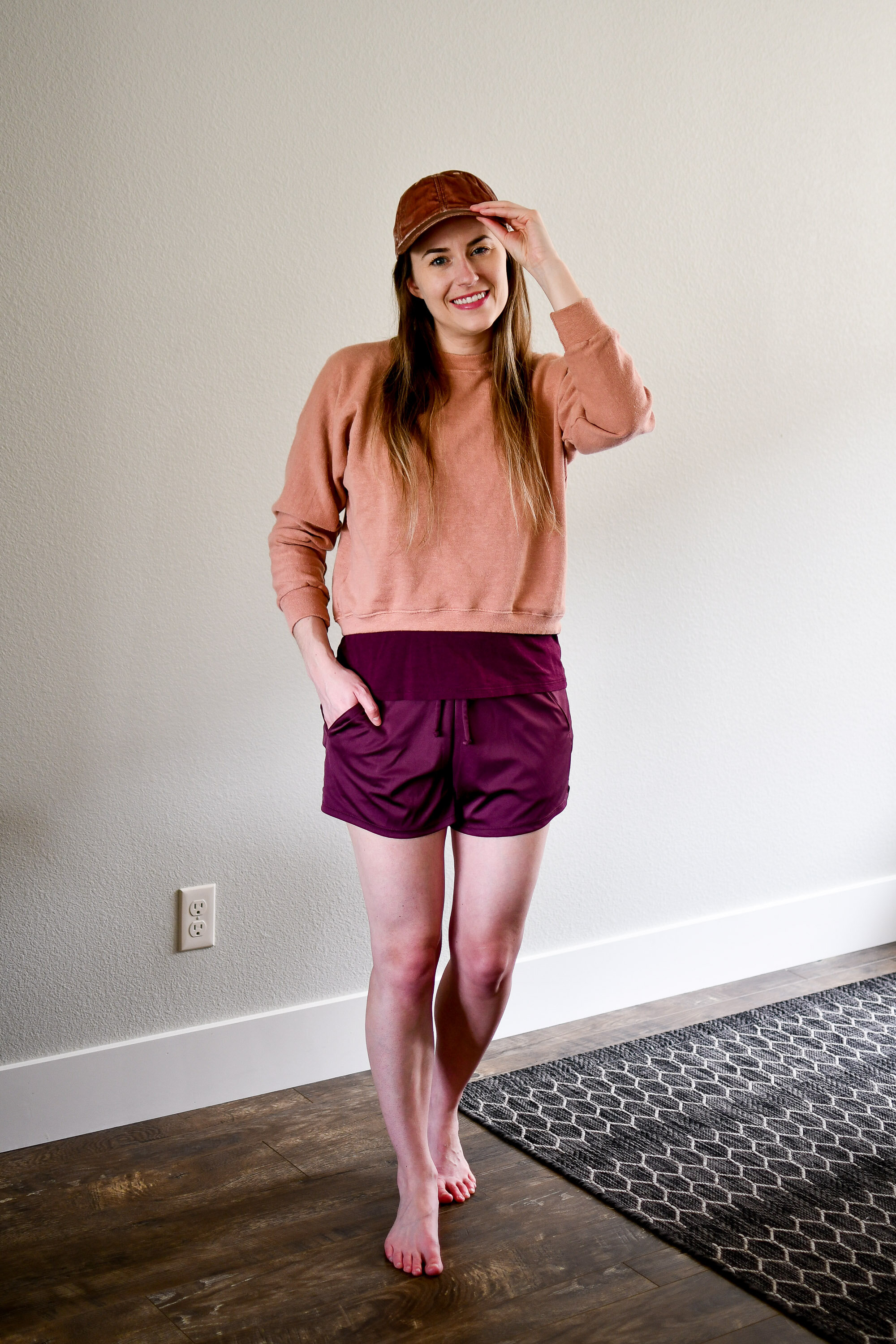 Favorite outfit: Mid-rise knit shorts: A WFH summer closet hero — Cotton Cashmere Cat Hair