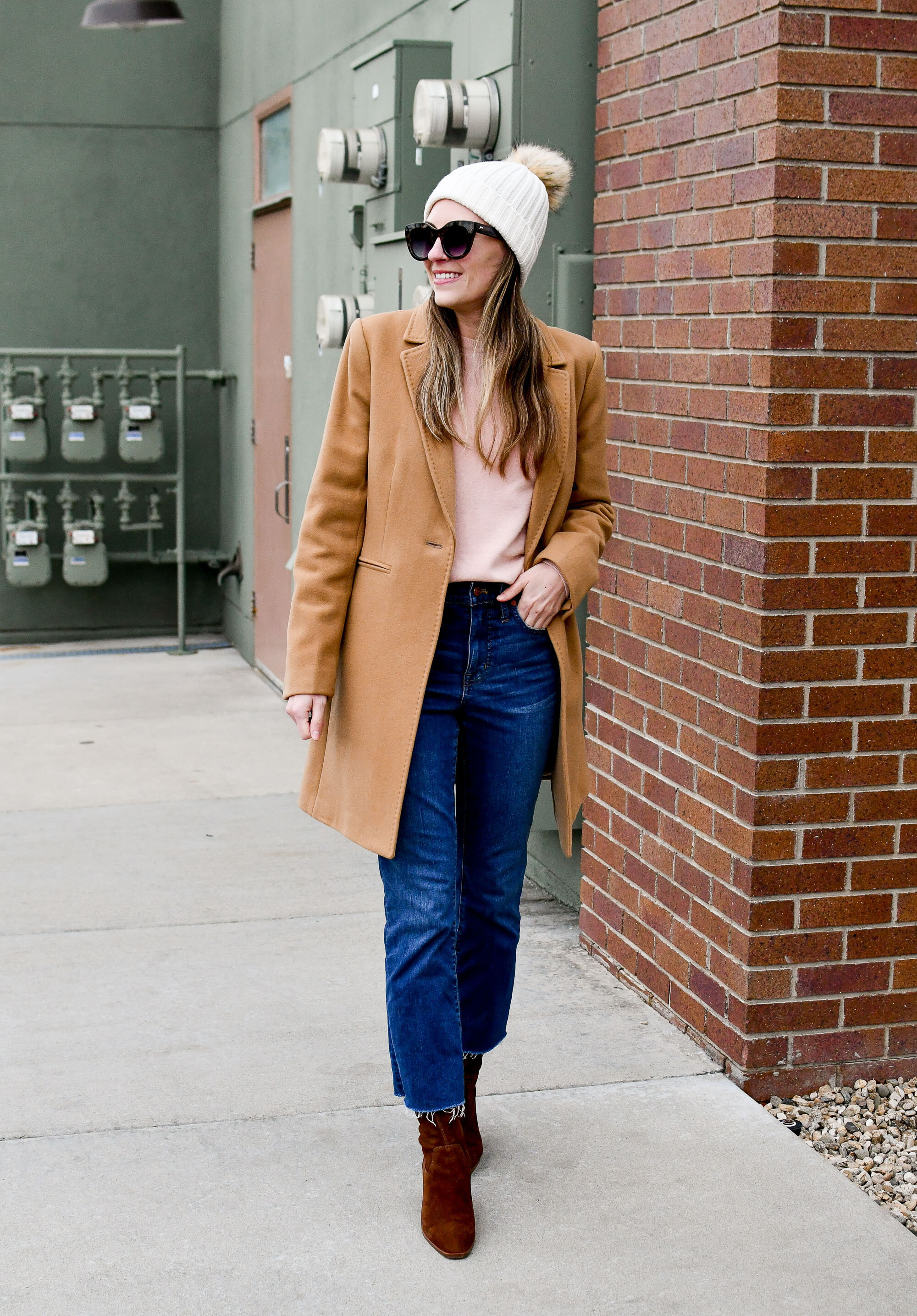 Favorite outfit: Updated classics — Cotton Cashmere Cat Hair