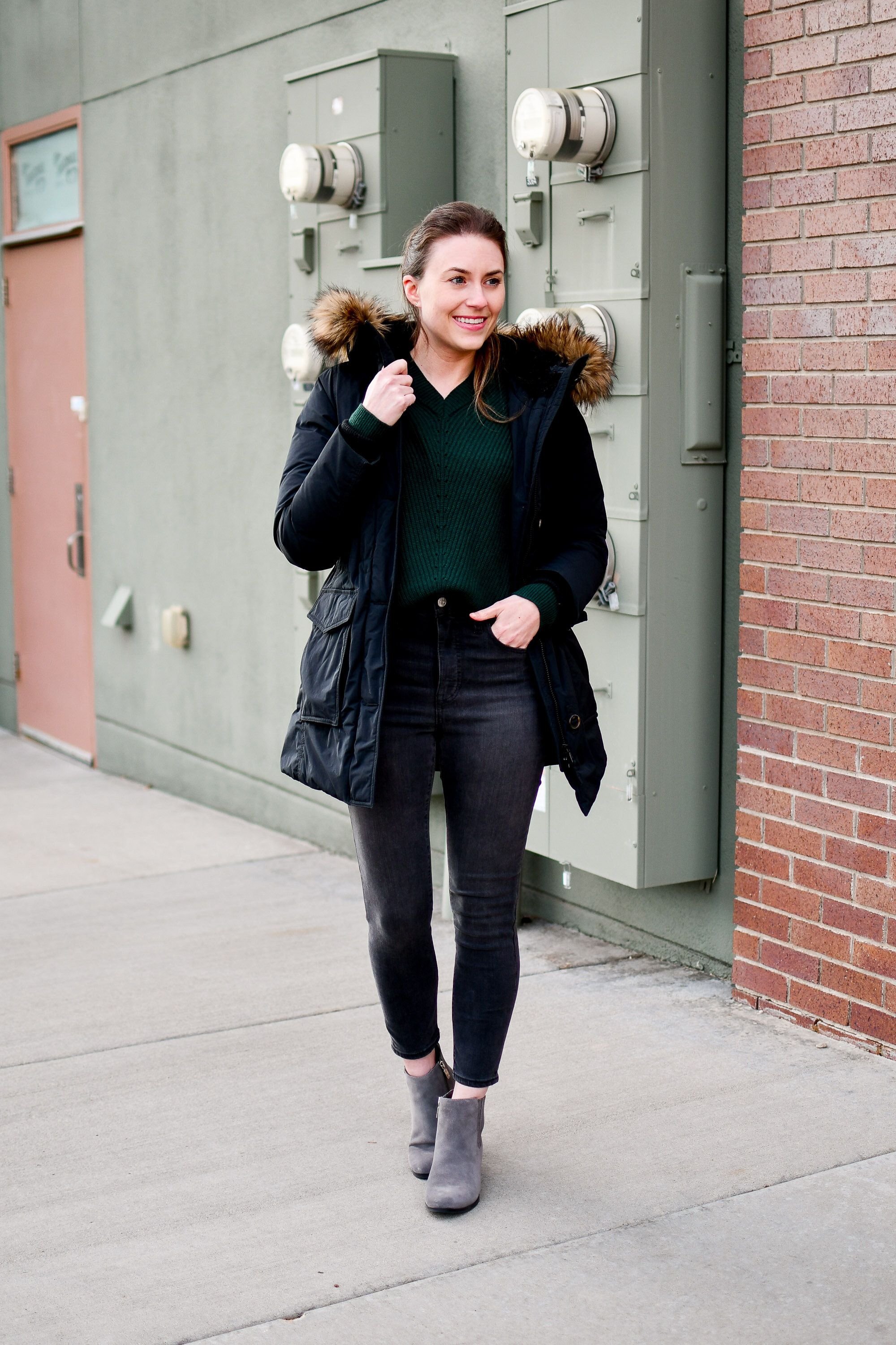 Cold weather comfort: Casual and cozy winter outfit
