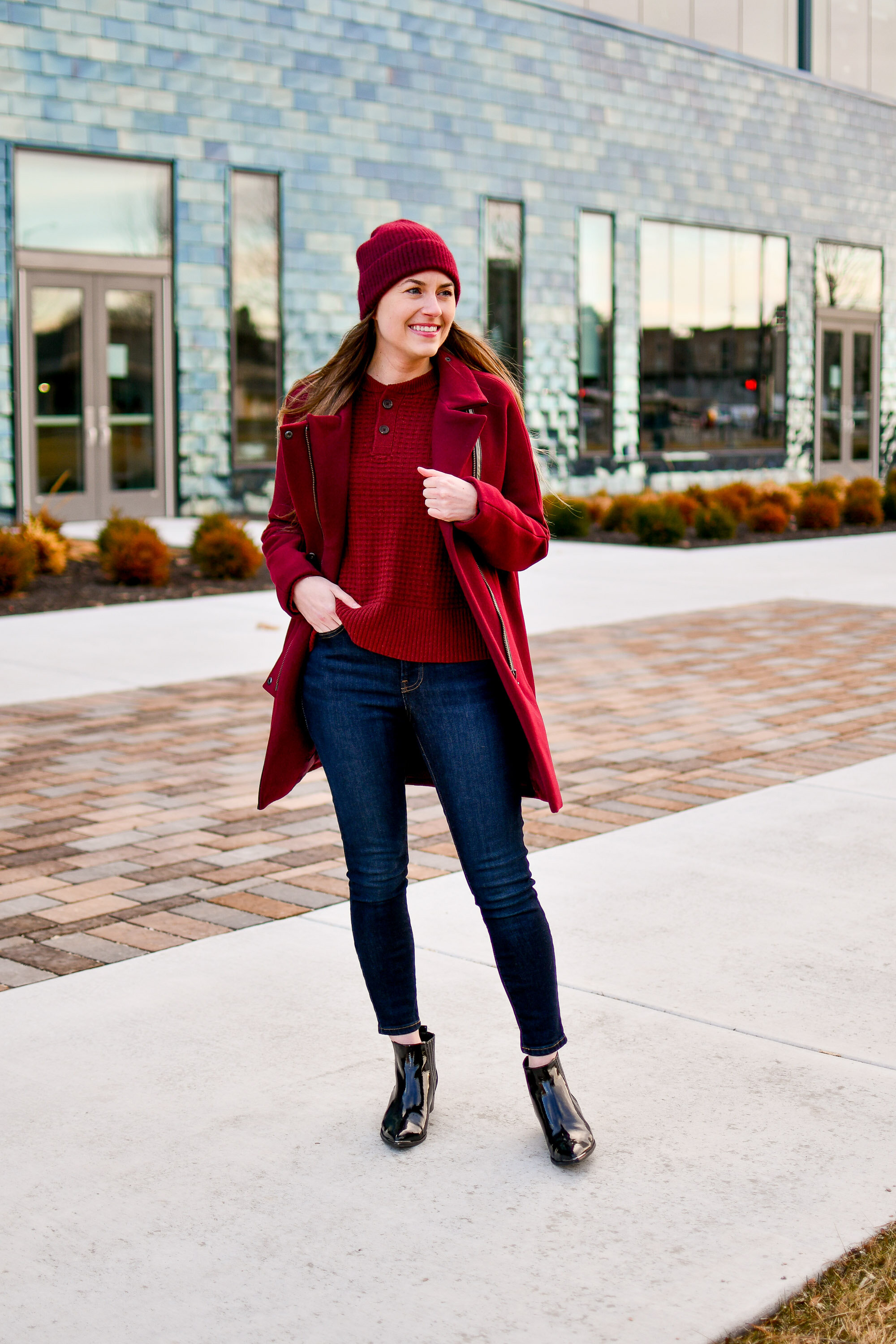 16 Best Red sweater outfit ideas  red sweater outfit, casual outfits, sweater  outfits