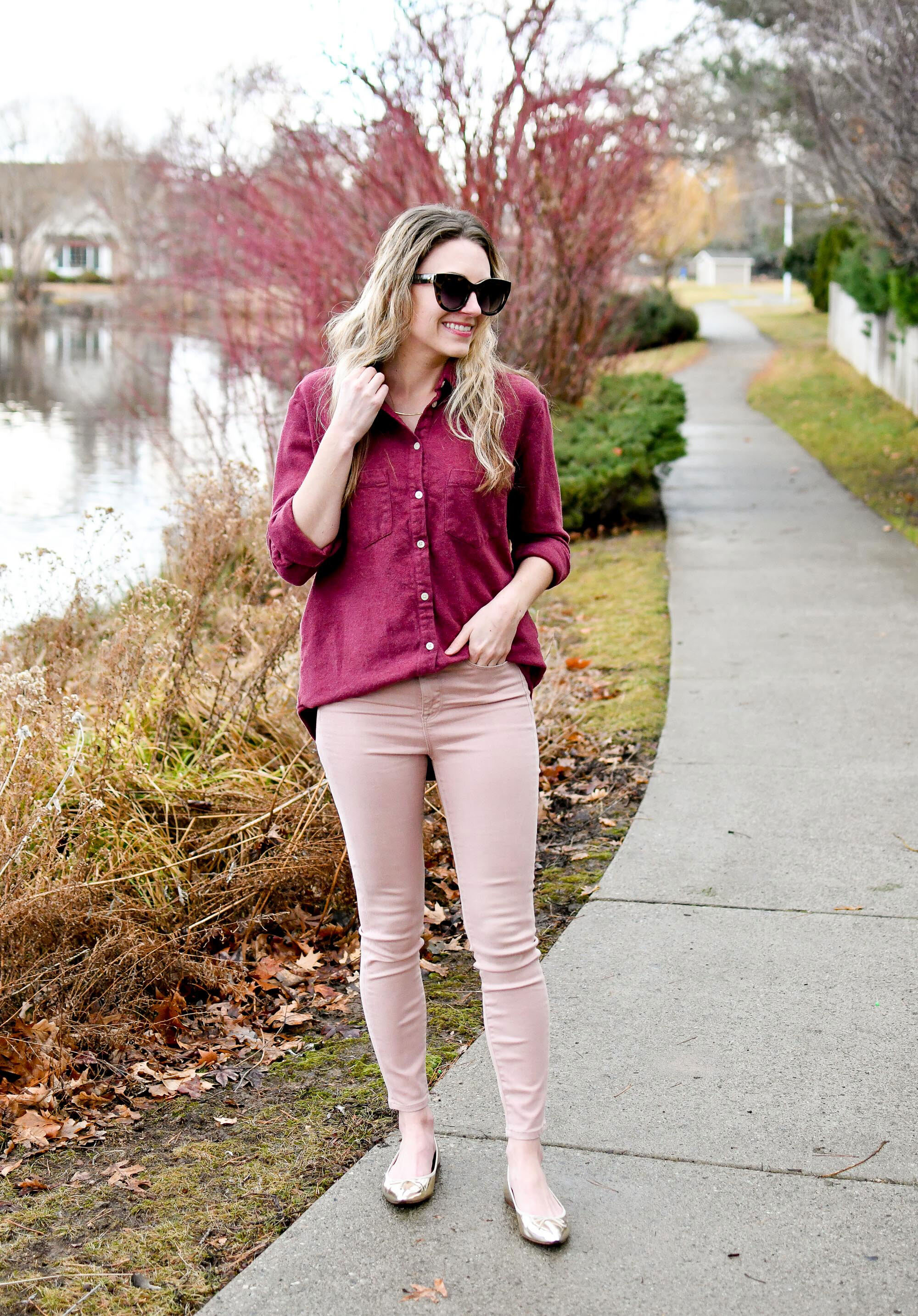Light Pink Skinny Jean Outfit Ideas for Every Season