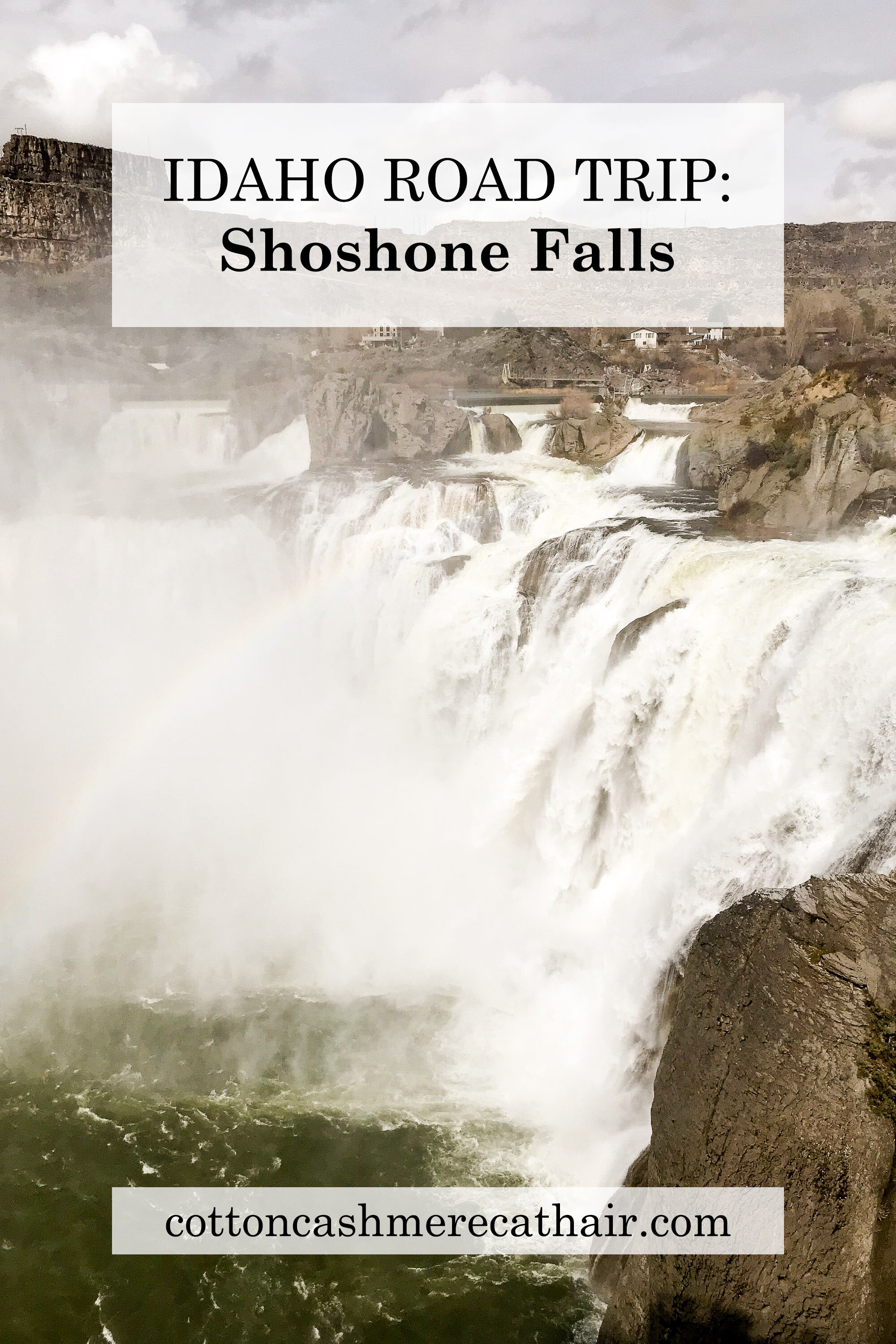 Where to stop on an Idaho road trip: Shoshone Falls