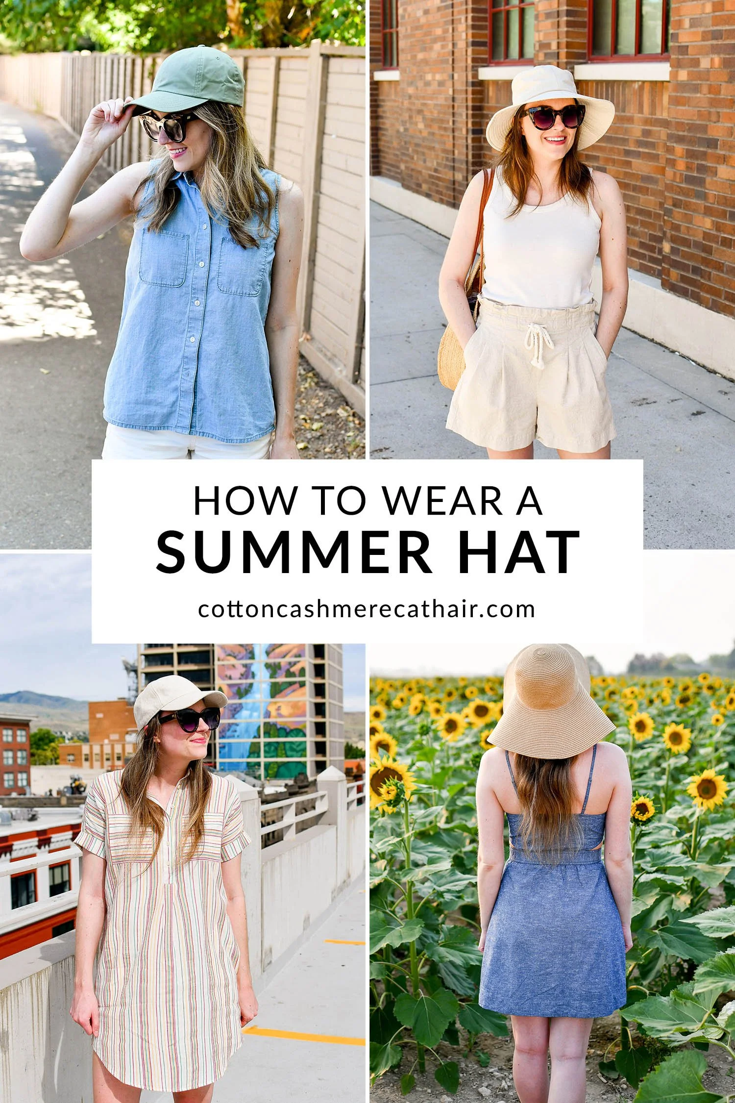 How to Wear a Summer Hat