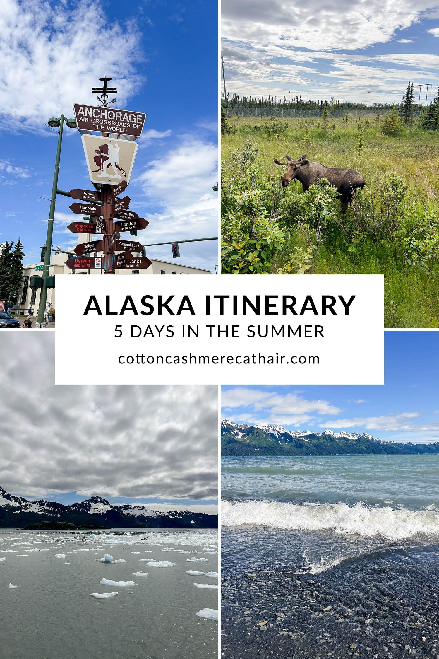 Alaska Itinerary: 5 Days in the Summer