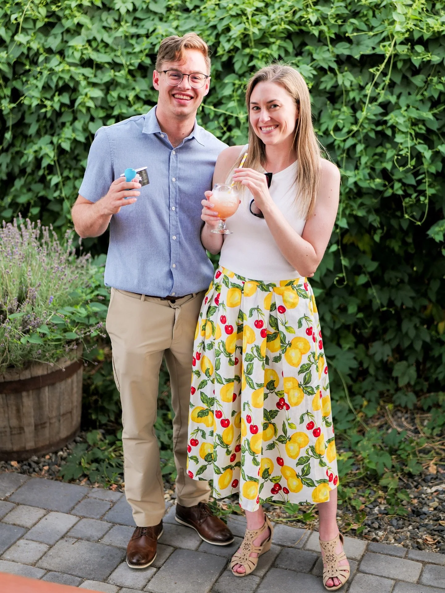My brother is MARRIED! 💍 After getting engaged in Italy in April, they tied the knot in a small courthouse wedding at the capitol back in June. This past weekend, they hosted a celebration party with dozens of their closest friends and family! And I