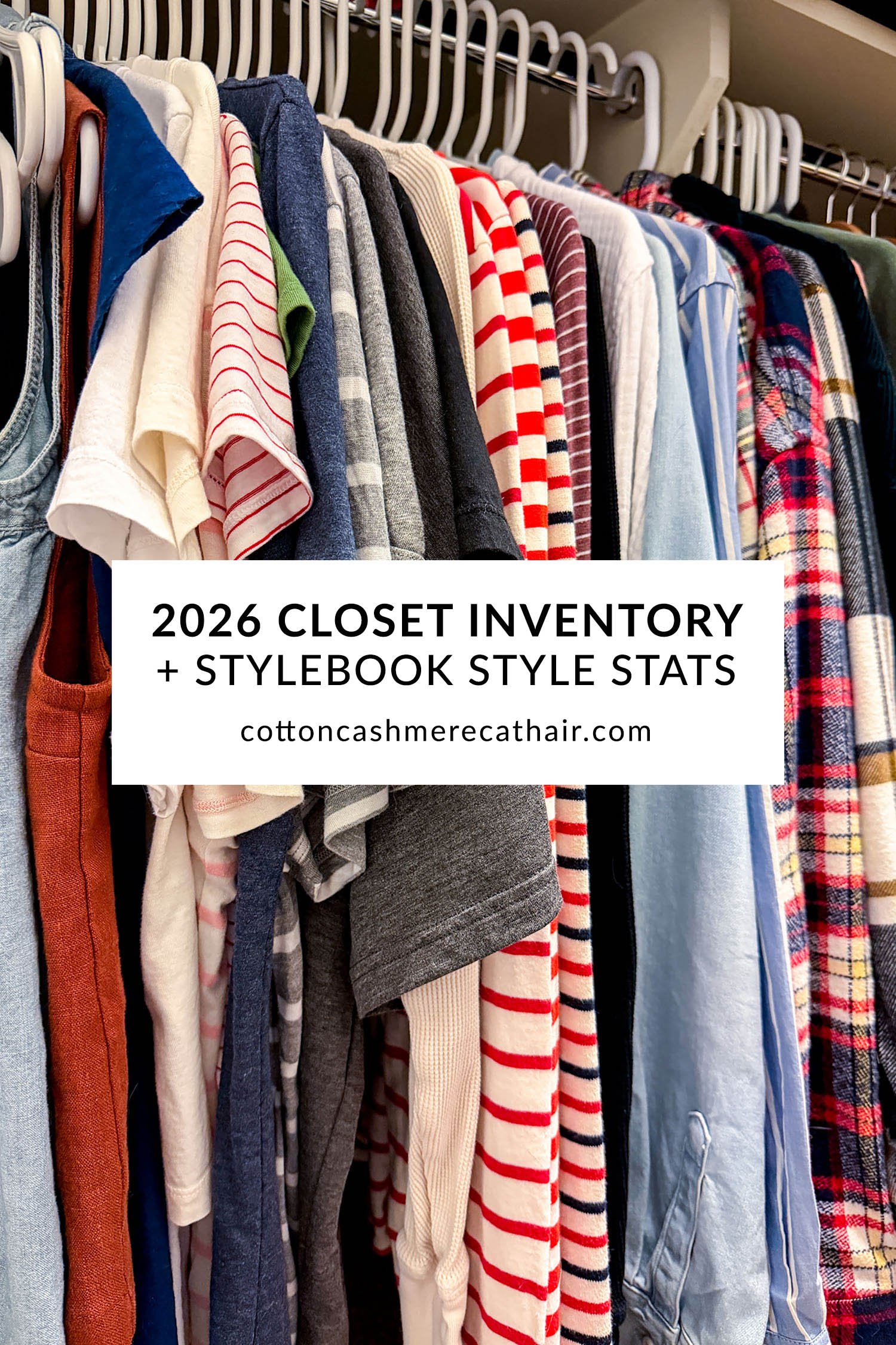 My 2026 Closet Inventory + Style Stats
