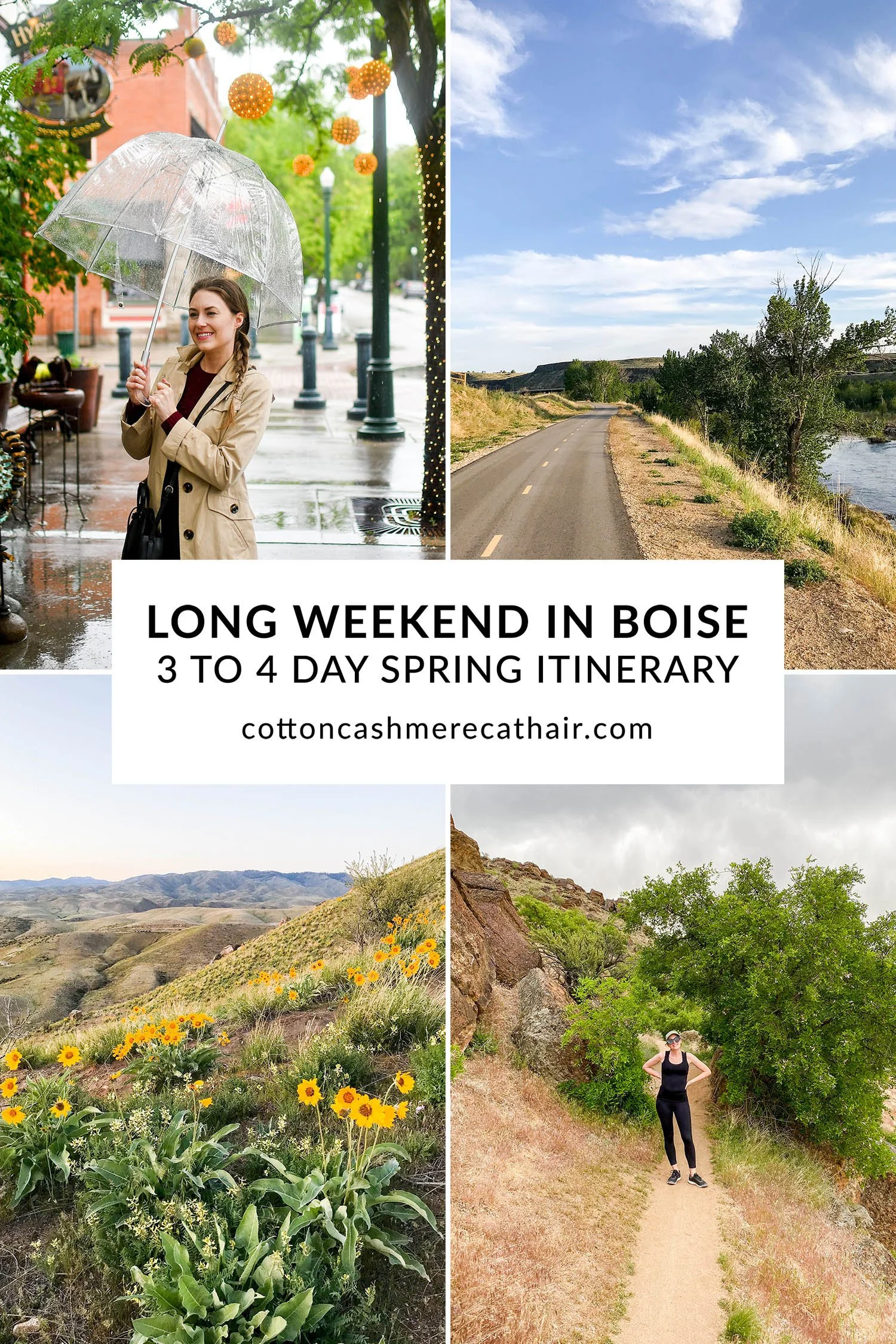 How to Spend a Long Weekend in Boise: 3 to 4 Day Spring Itinerary