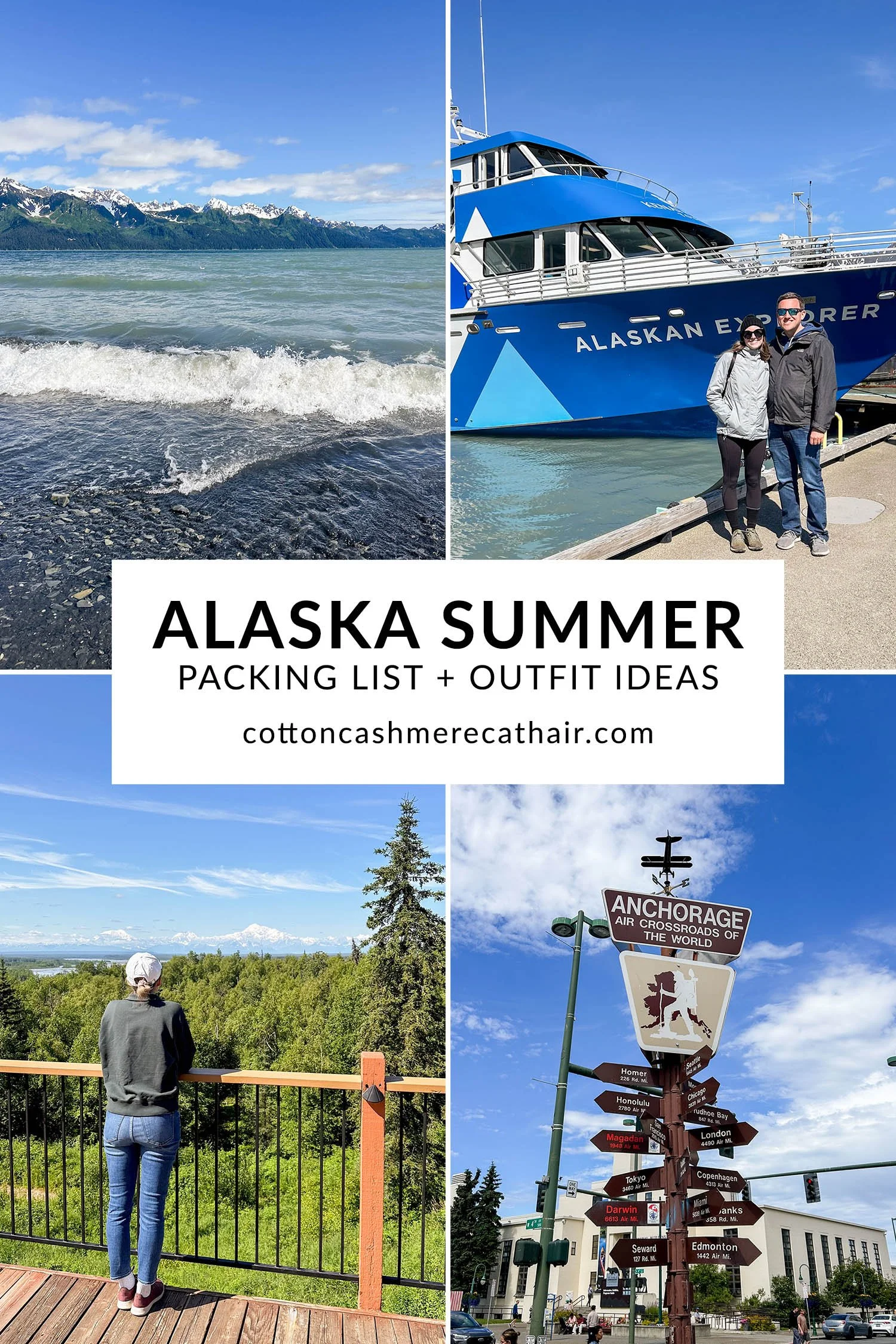 Alaska Packing List for Summer