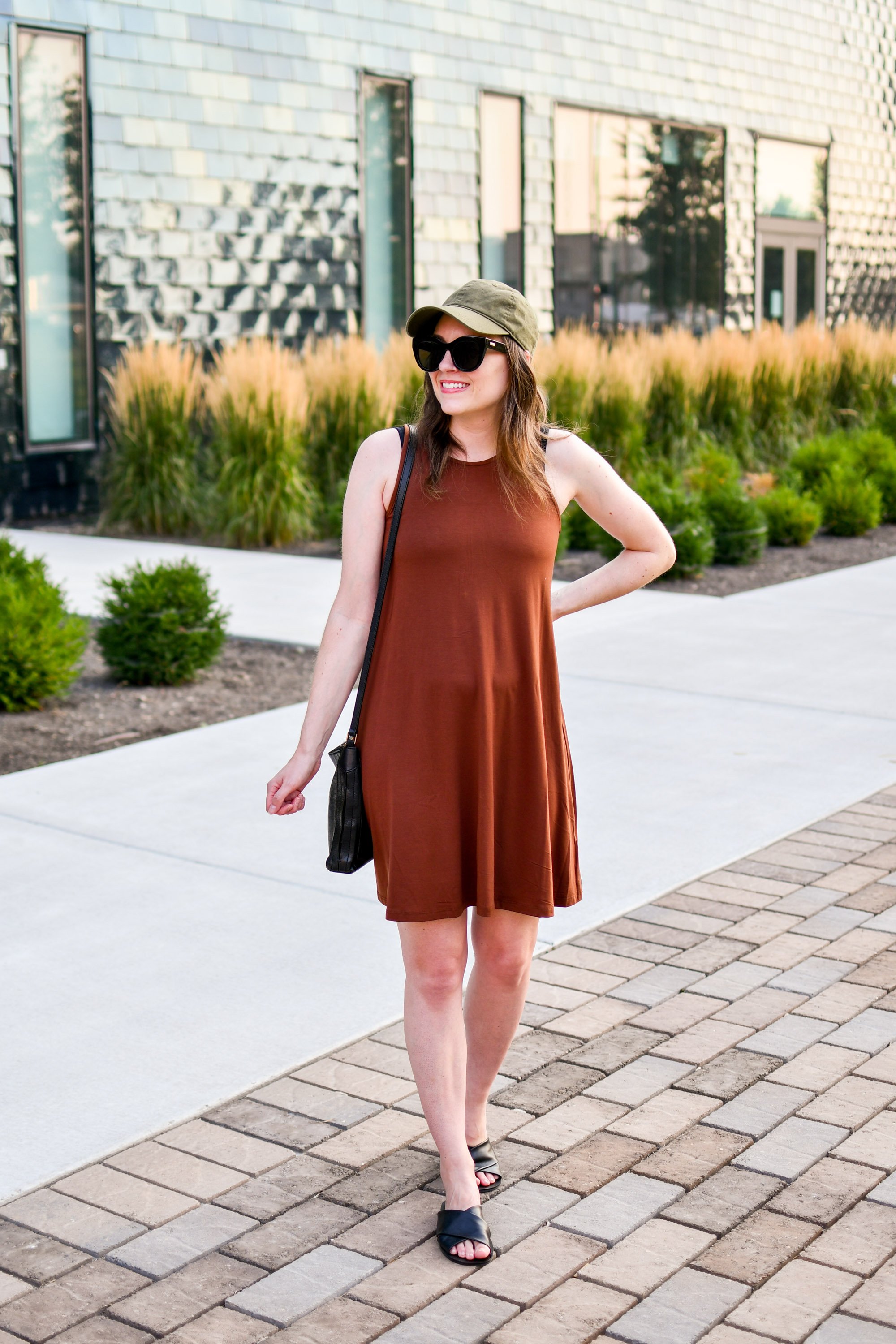 Top 97+ imagen brown dress outfit