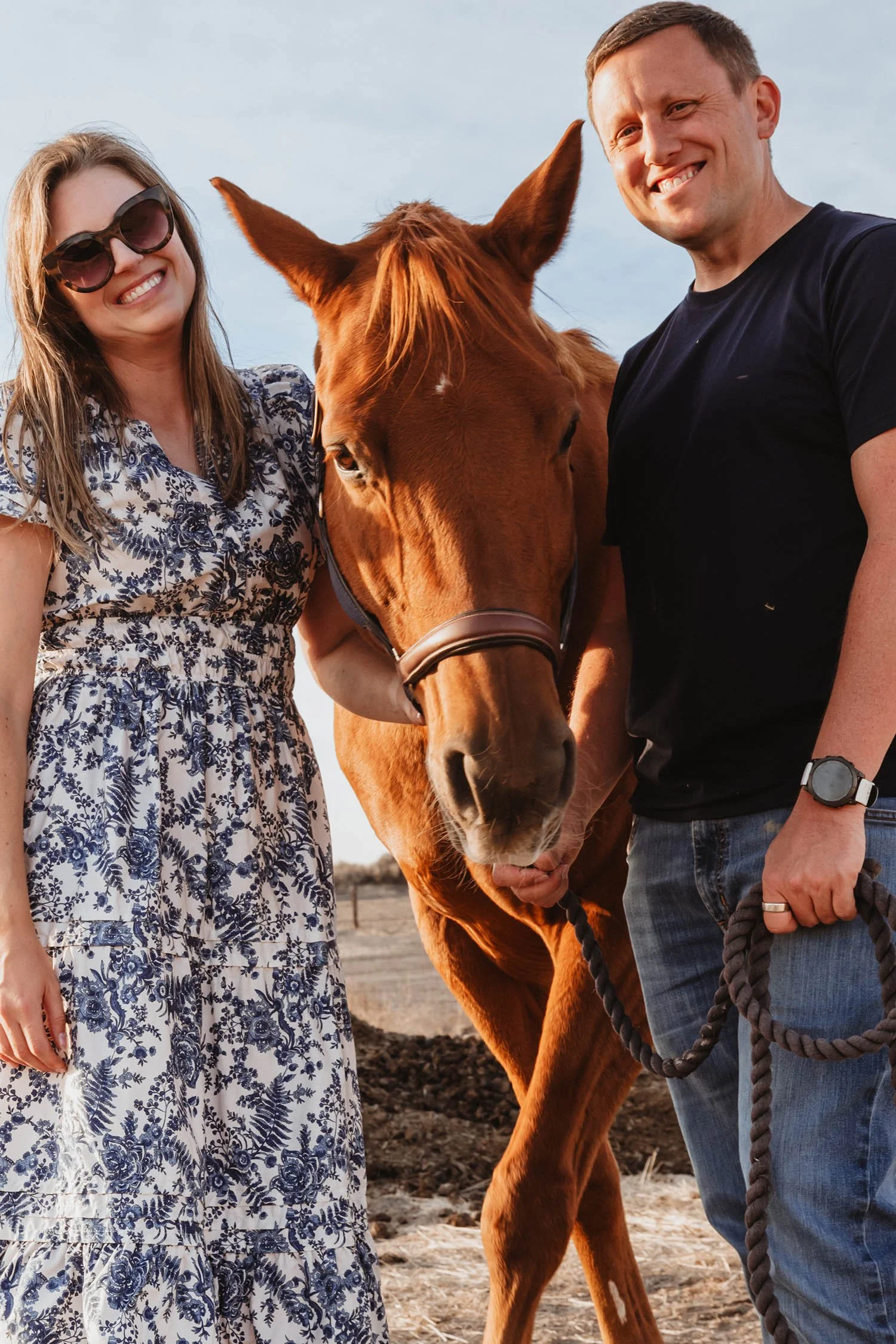 Josie with Her New Parents, Kimi and Korri | Cotton Cashmere Cat Hair