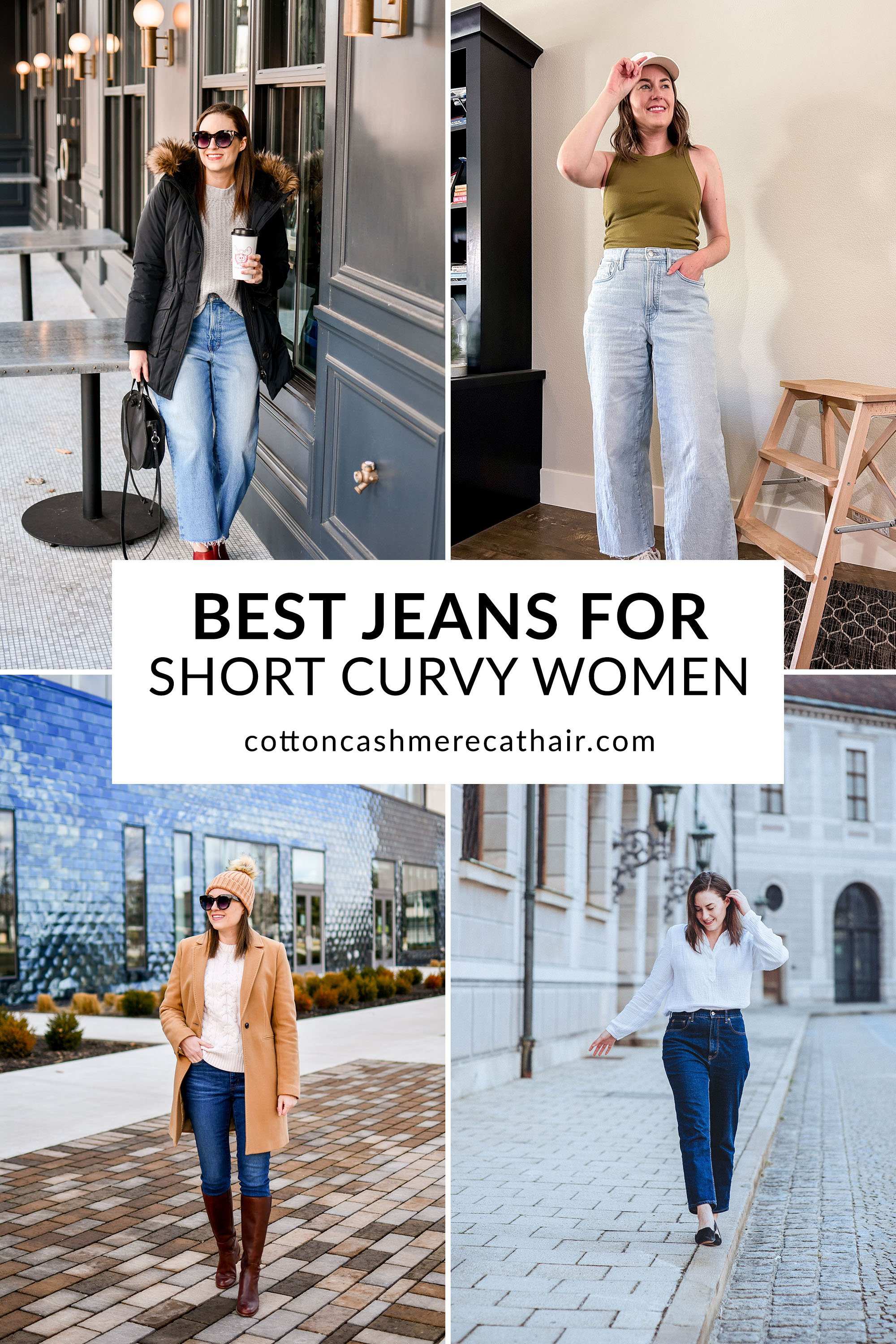 Best Jeans for Short Curvy Women