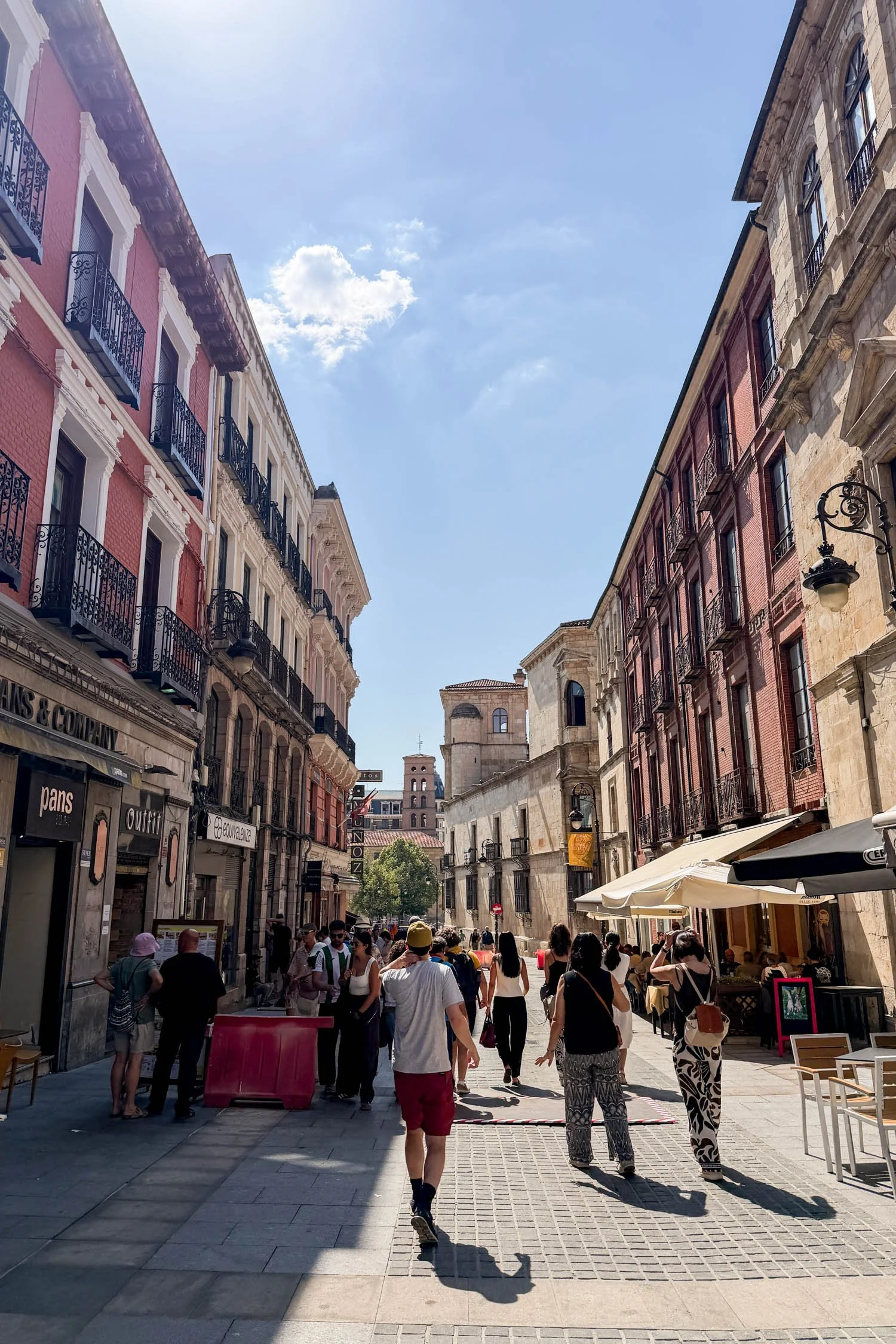 Walking through Leon, Spain | Cotton Cashmere Cat Hair