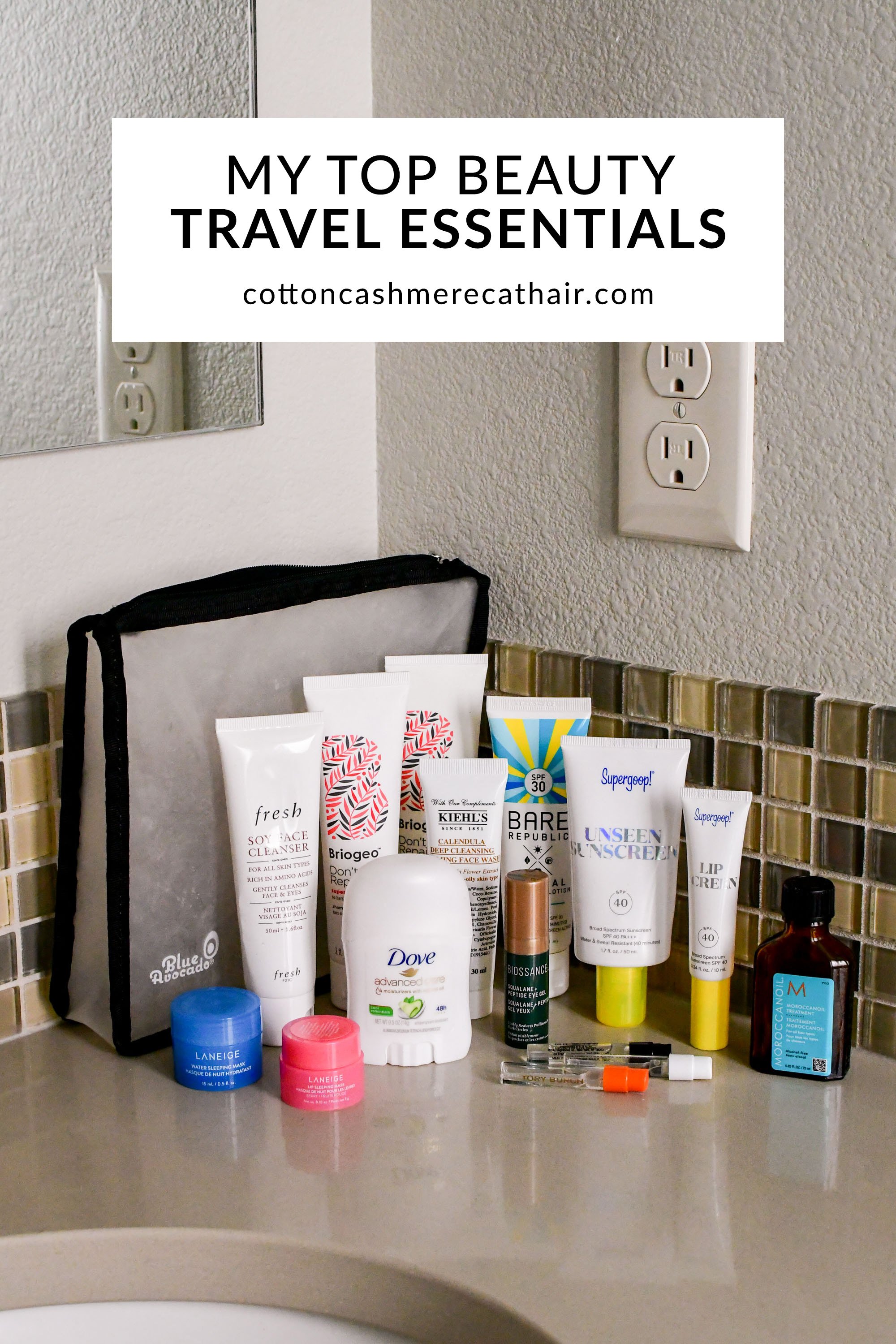 My Top Beauty Travel Essentials