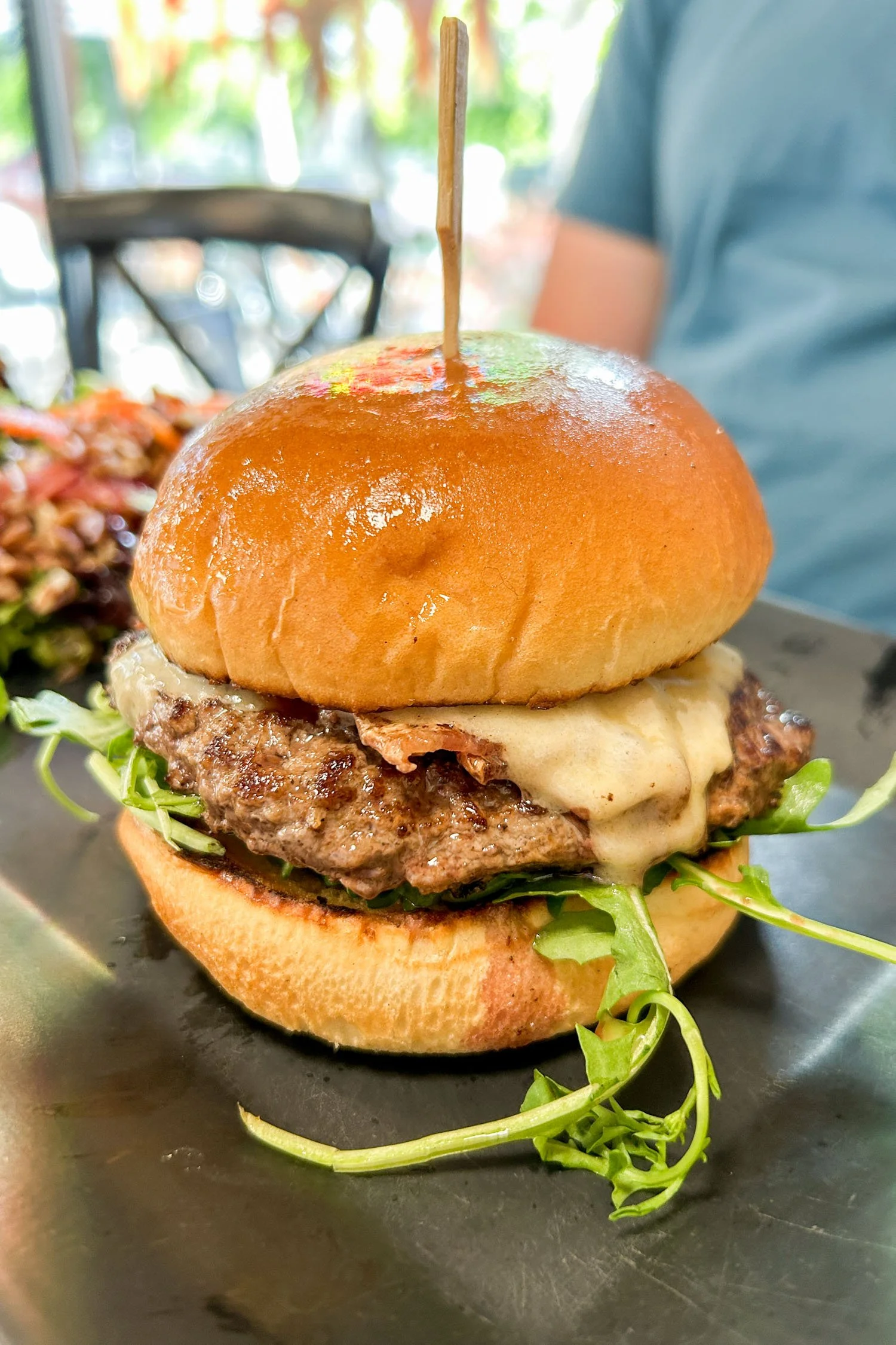 Best Burgers in Boise: The Grove by Lemon Tree | Cotton Cashmere Cat Hair