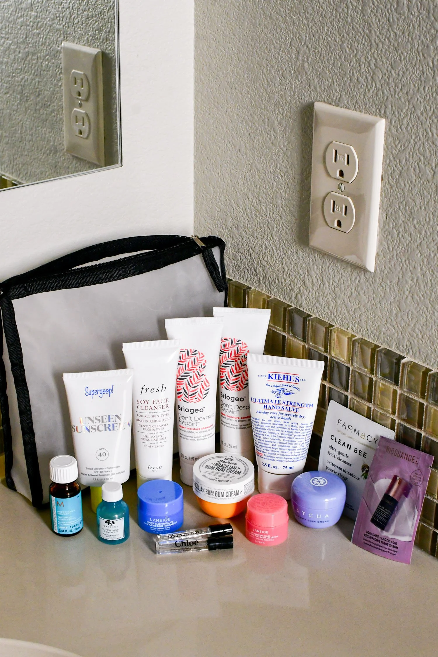 Best Travel Beauty Products for Women | Cotton Cashmere Cat Hair