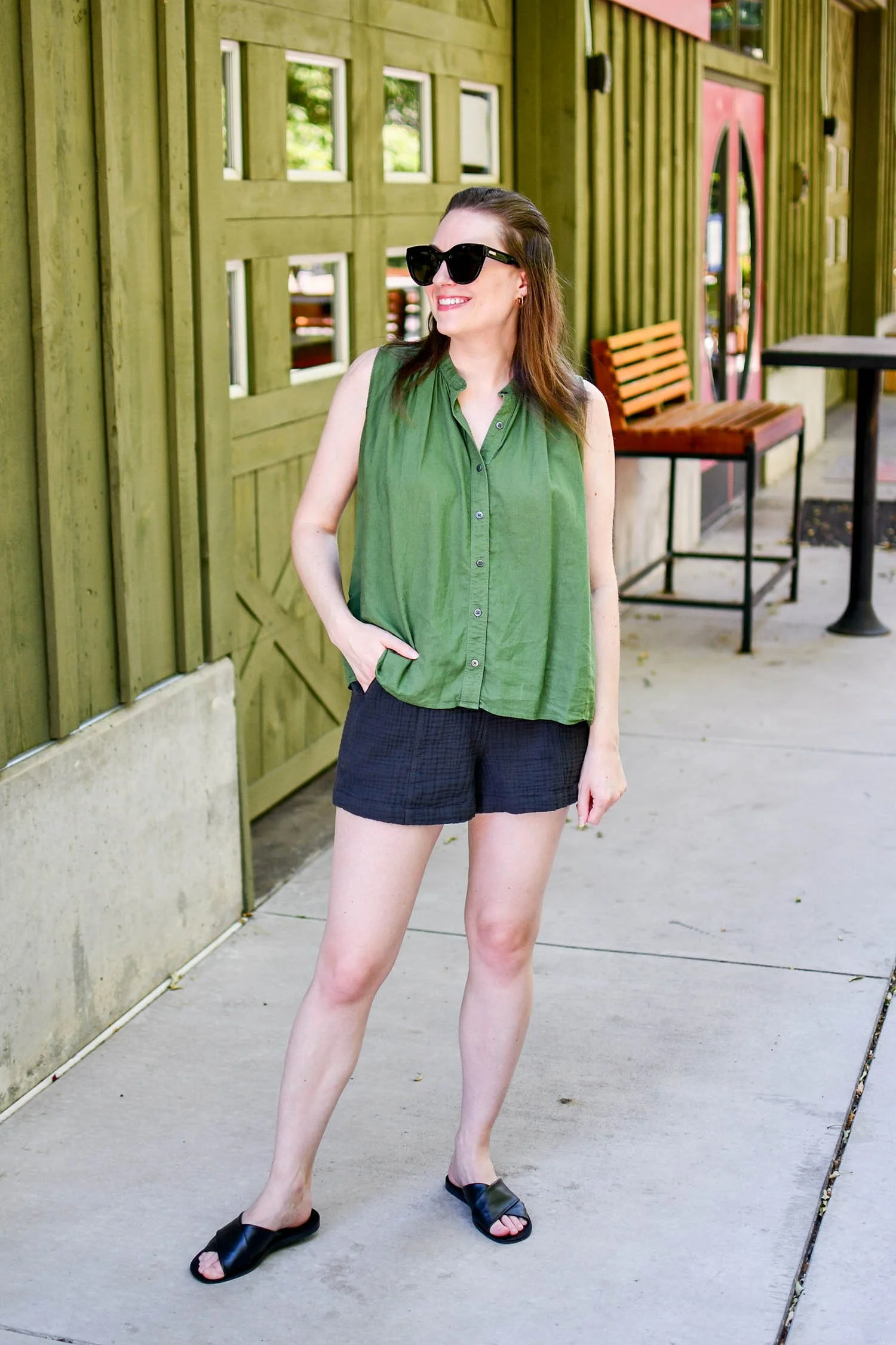 What to Wear for a Hot Summer in Idaho | Cotton Cashmere Cat Hair