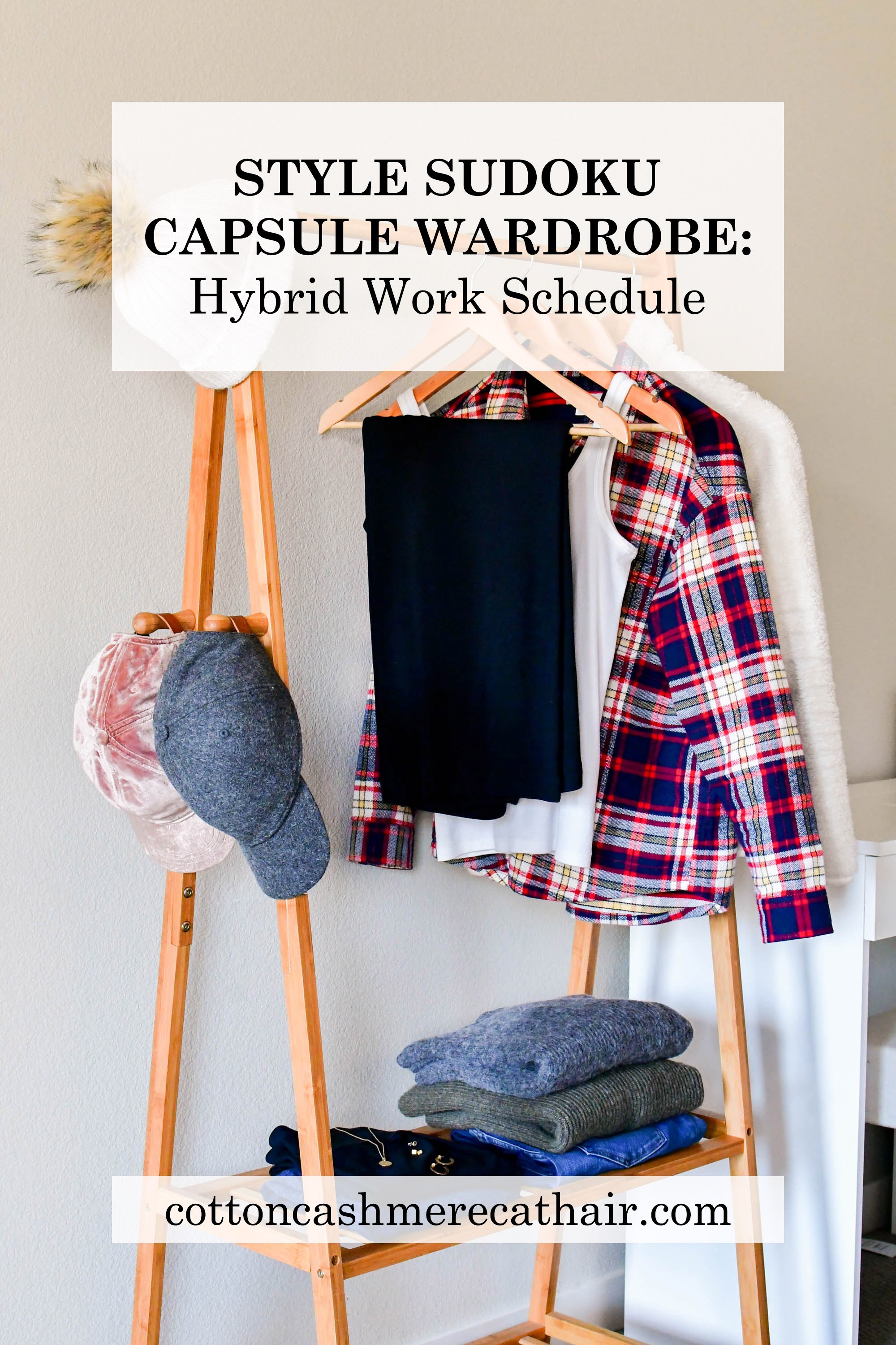 Style Sudoku Capsule Wardrobe: Hybrid Work Schedule