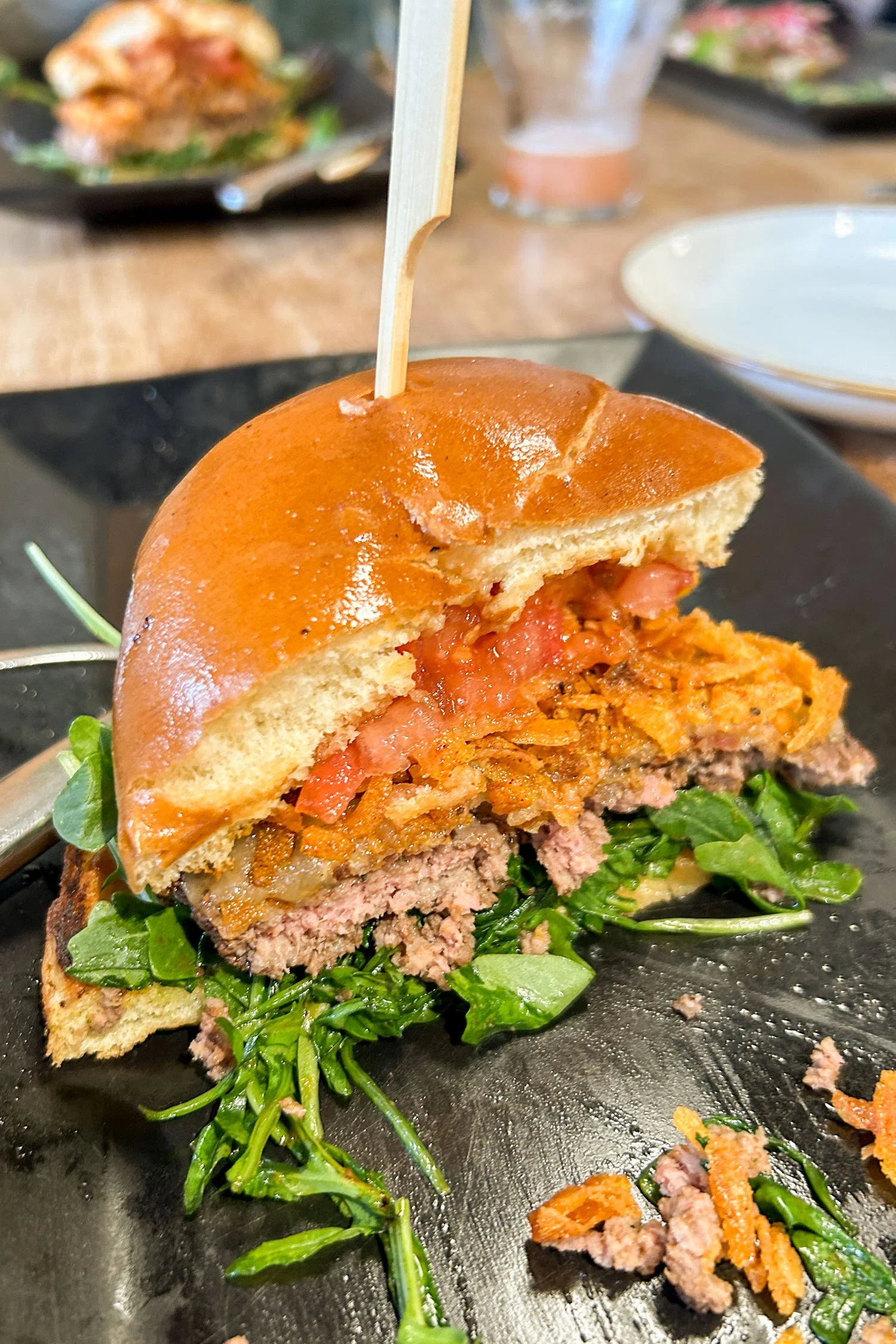 Best Burgers in Boise: The Grove by Lemon Tree | Cotton Cashmere Cat Hair