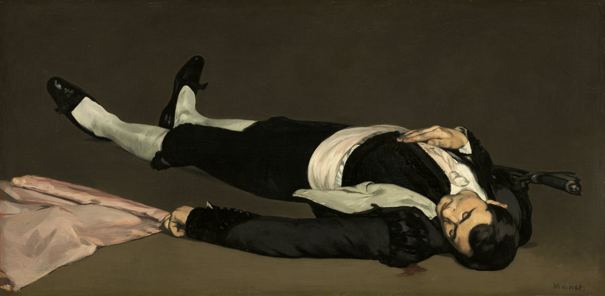 Edouard Manet, The Dead Toreador , probably 1864 (National Gallery of Art, Washington, DC)/ Image from NGA Images