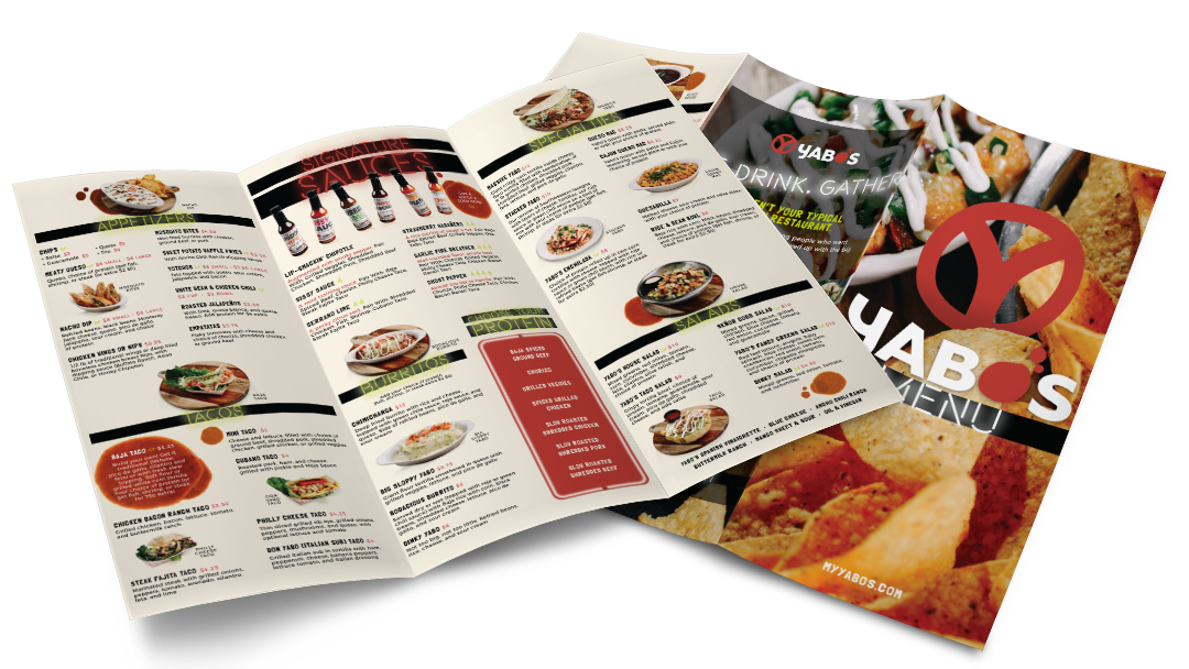Menu design