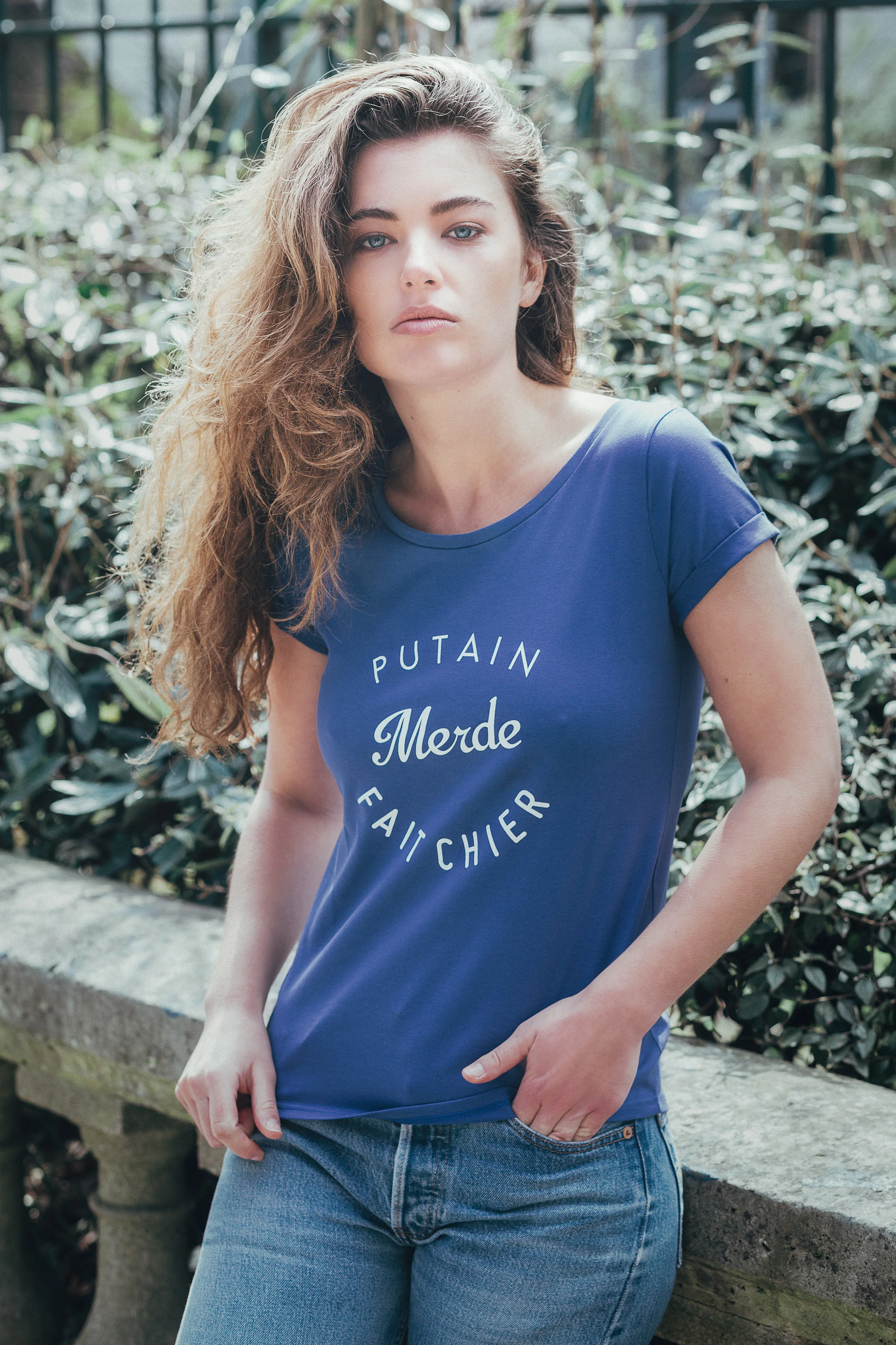 Le Râleur - Pour Elle - TShirt Bleu Royal - Photo.jpg