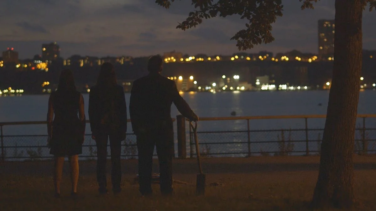A still from our award-winning short film Death of A Vacuum, which we co-produced with Magic Dog Productions .