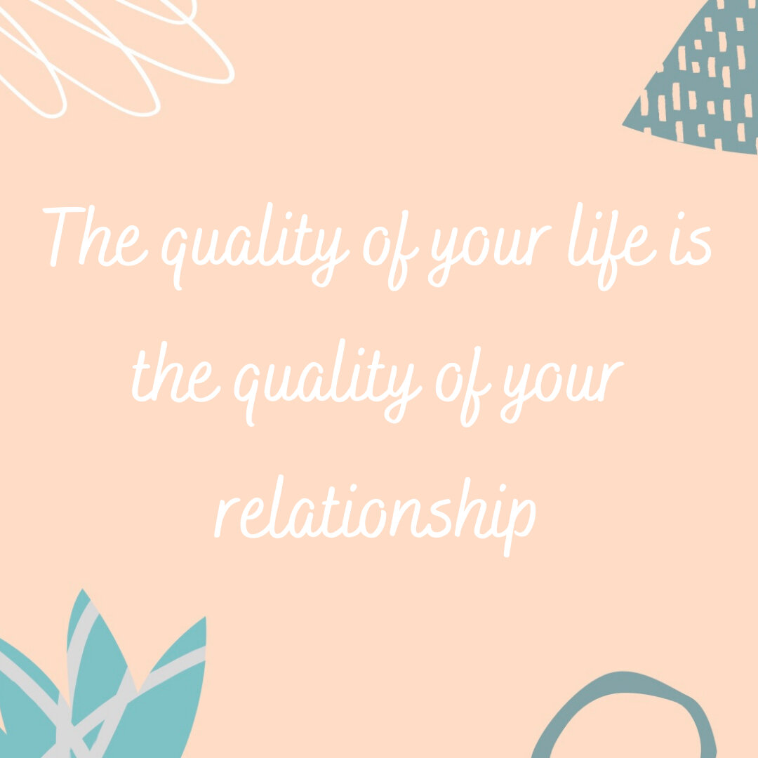 Truth🙌​​​​​​​​​
Working on improving your relationships can improve the quality of your life.