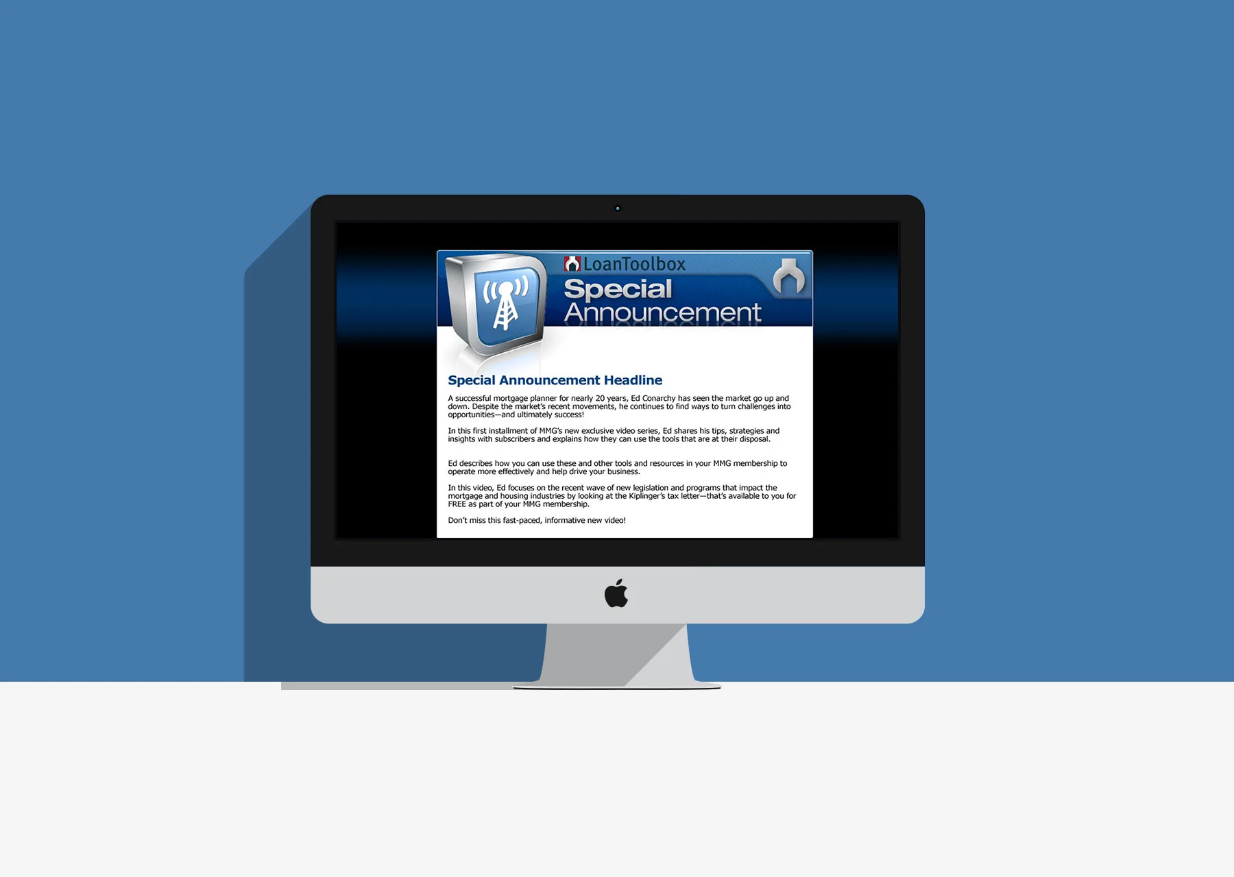 Loan Toolbox Special Announcement