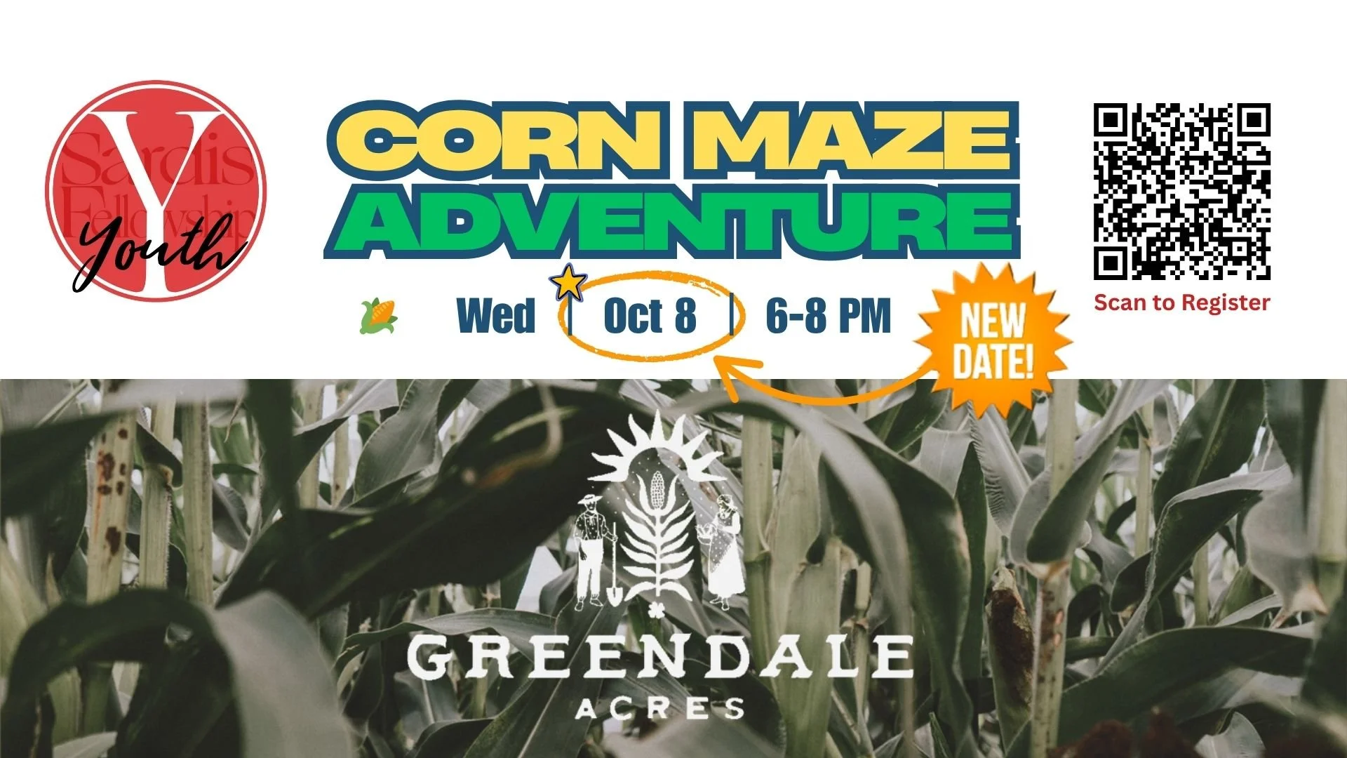 Youth at the Corn Maze!