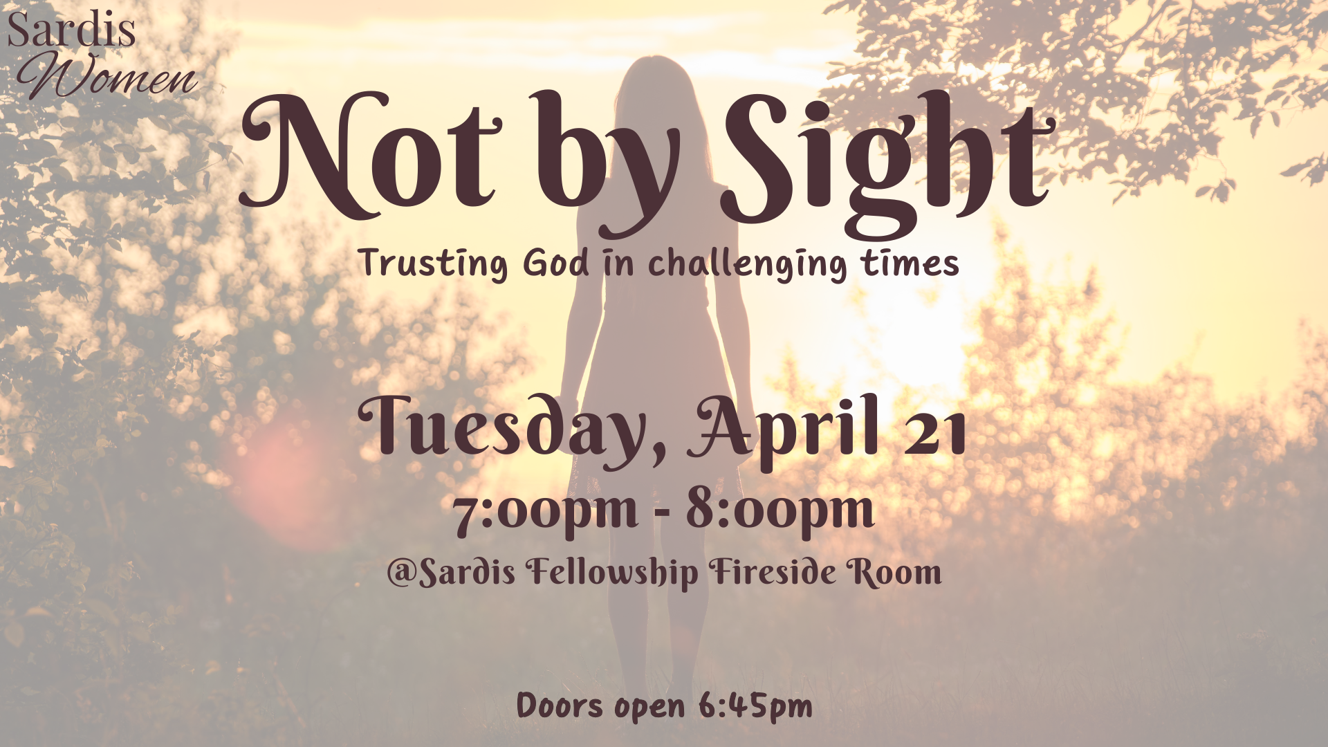 Not by Sight - Women's Event