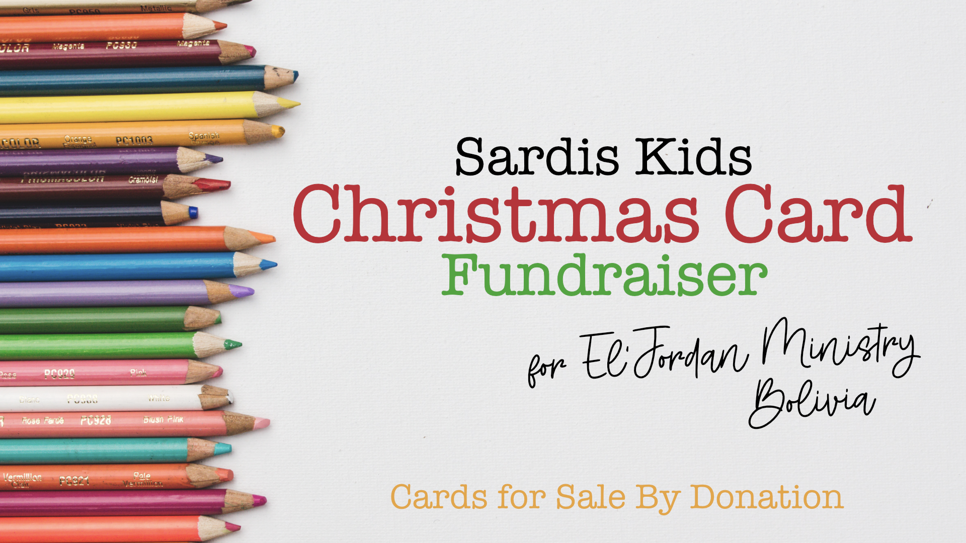 Sardis Kids Christmas Card Fundraiser