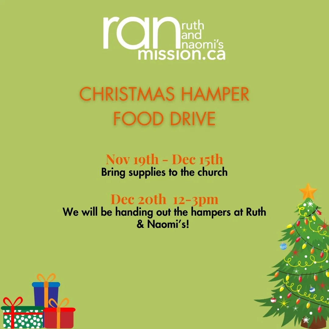 Christmas Hamper Food Drive!