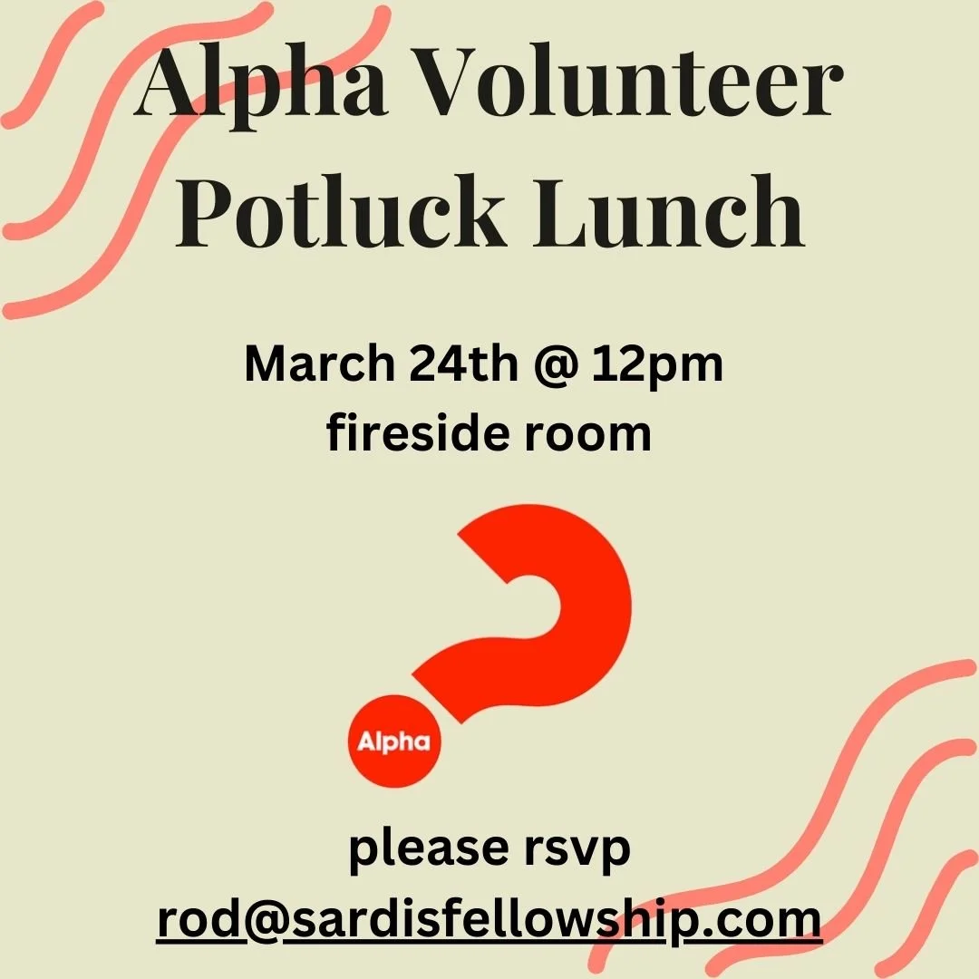 Alpha Volunteer Potluck Lunch