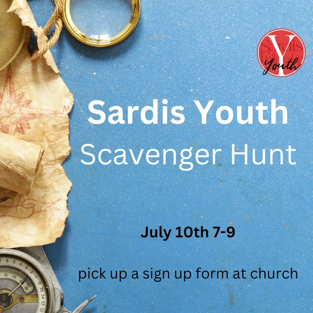 Youth Event! - Scavenger Hunt