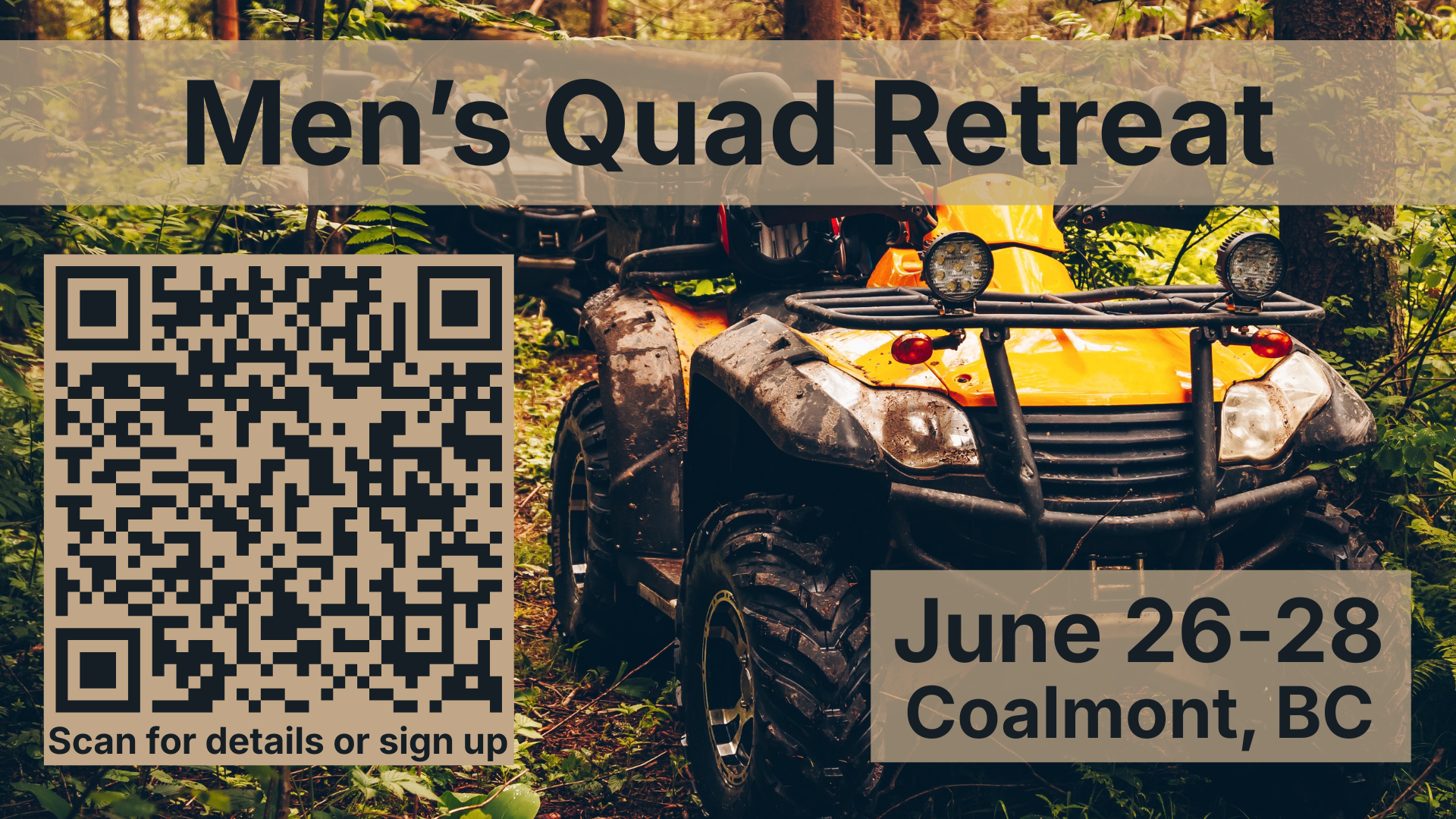 Men's Quad Weekend Retreat