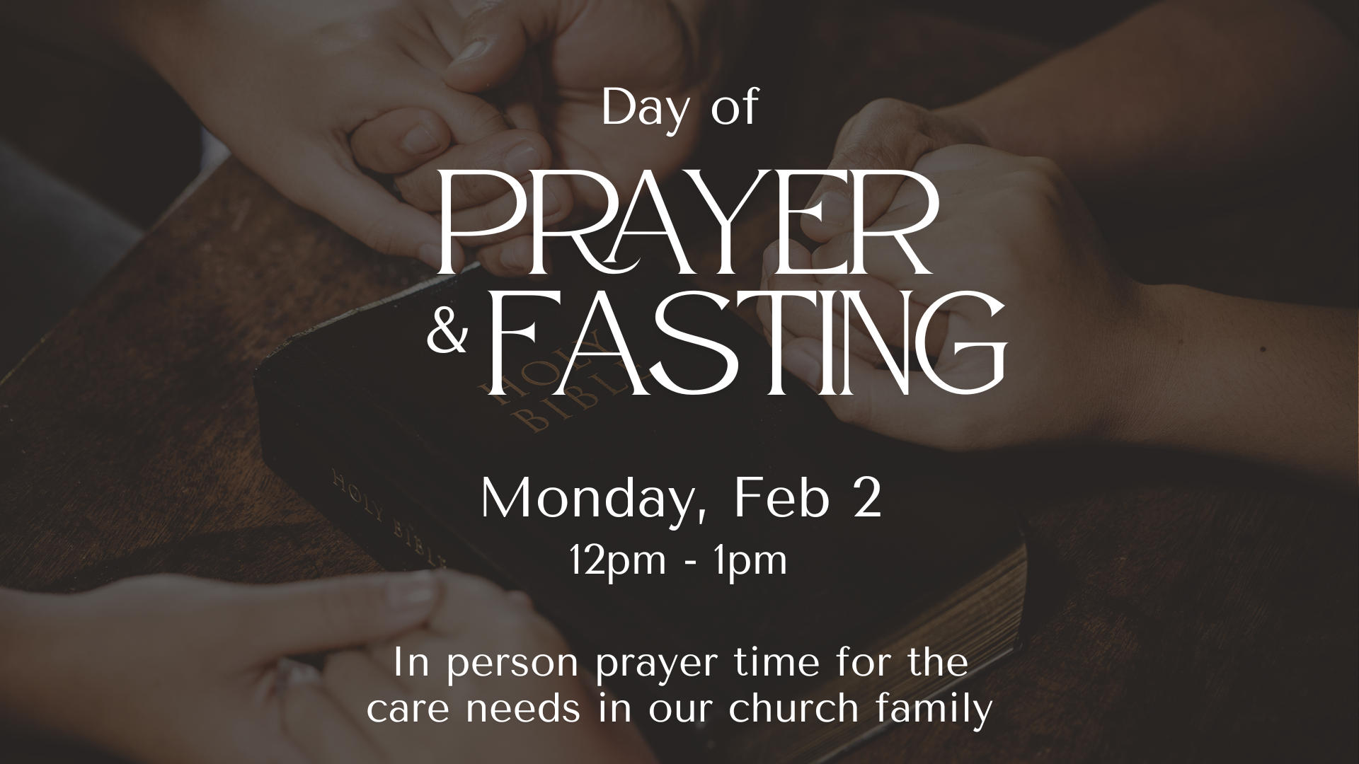 Day of Prayer and Fasting