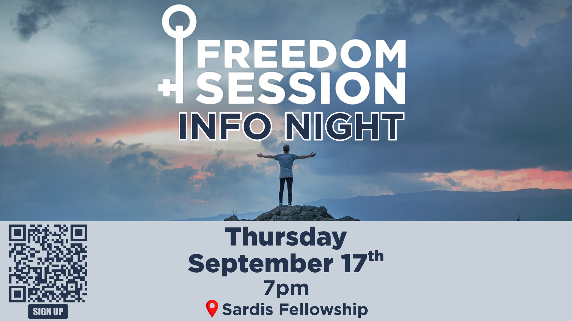 Freedom Session Info Night