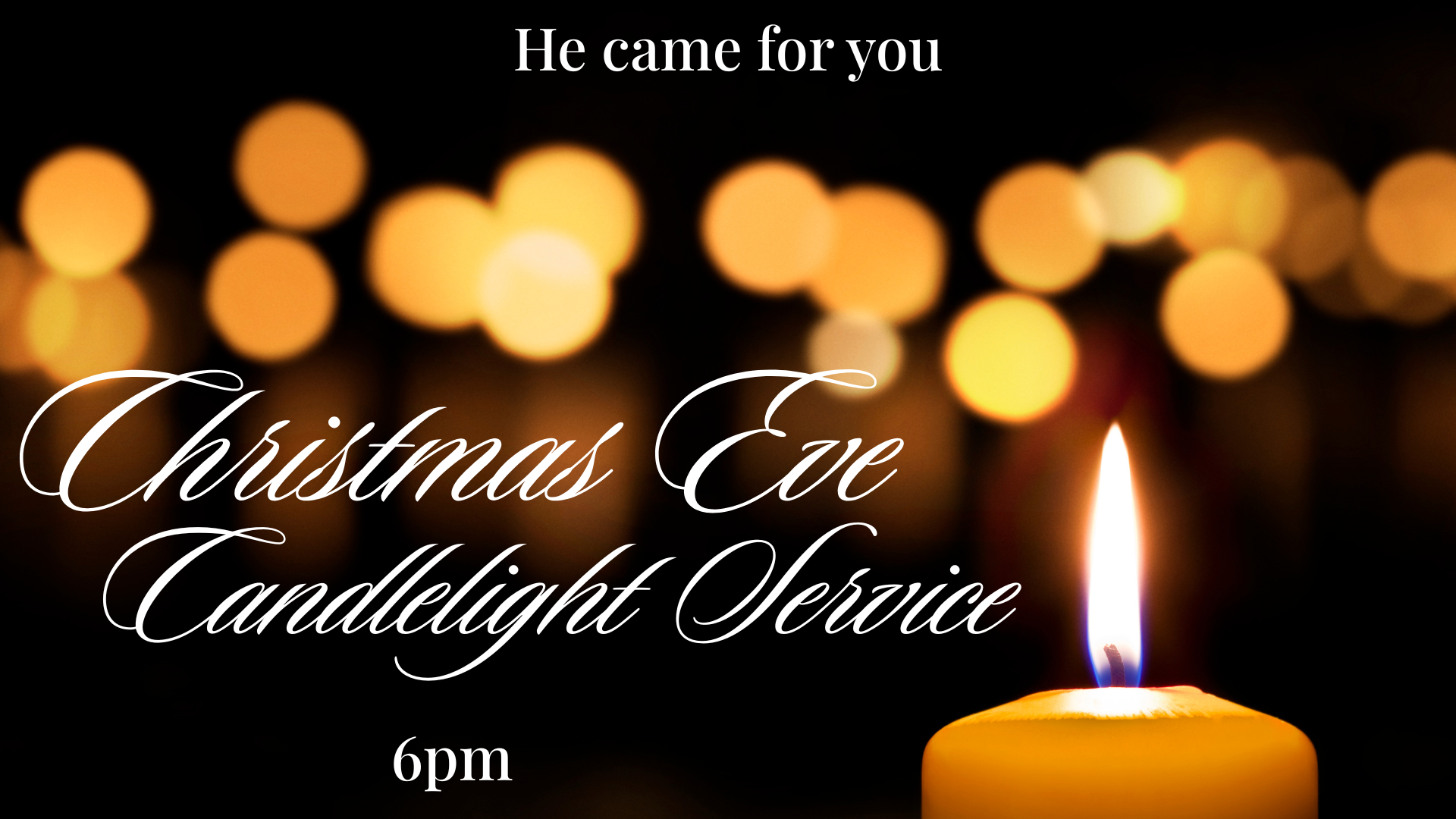 Christmas Eve Candlelight Service