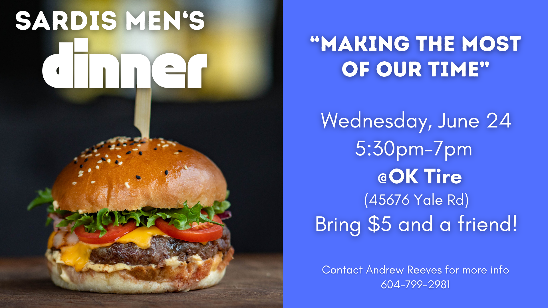 Sardis Men's Dinner