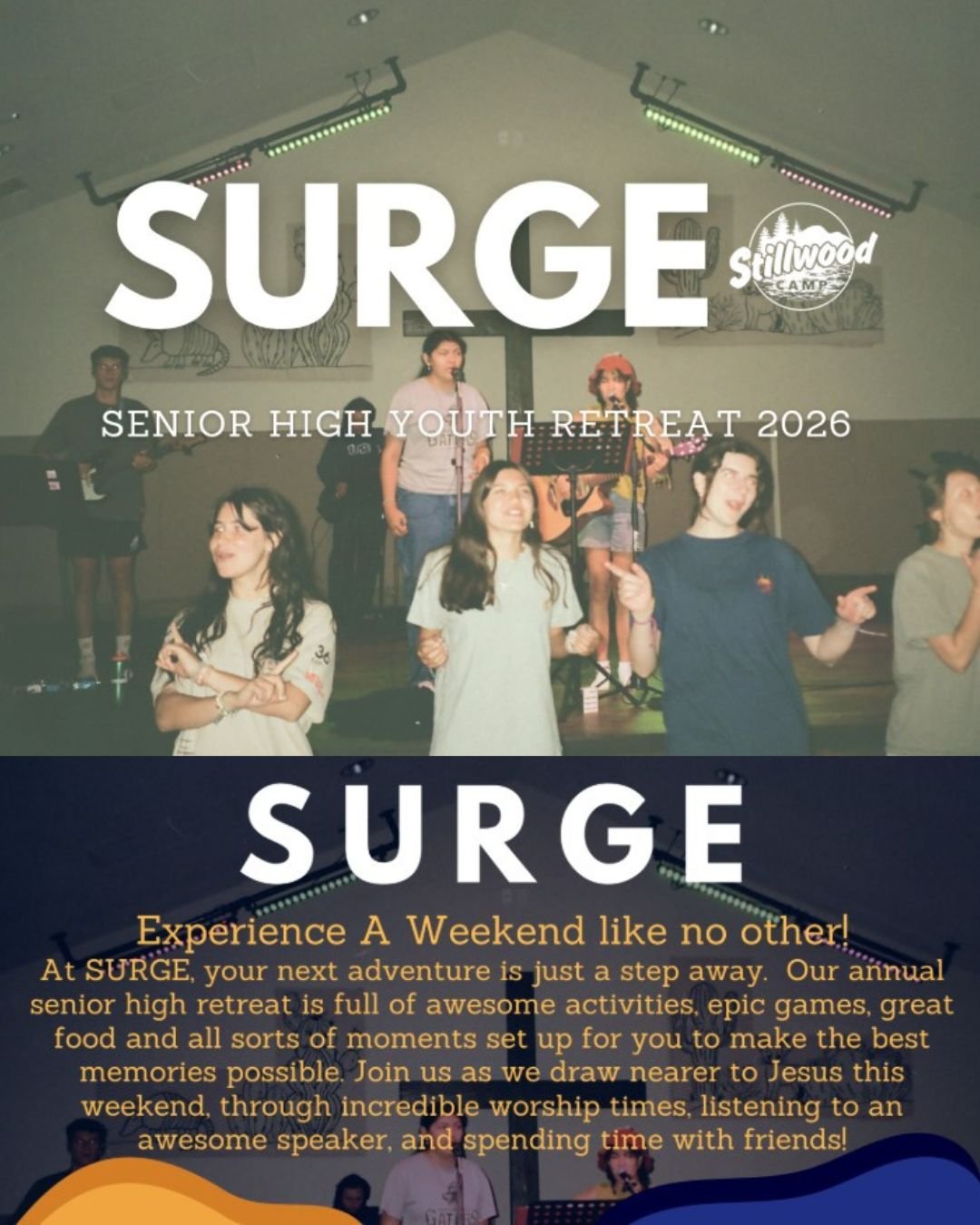 Stillwood SURGE High School Retreat (Gr. 9-12)