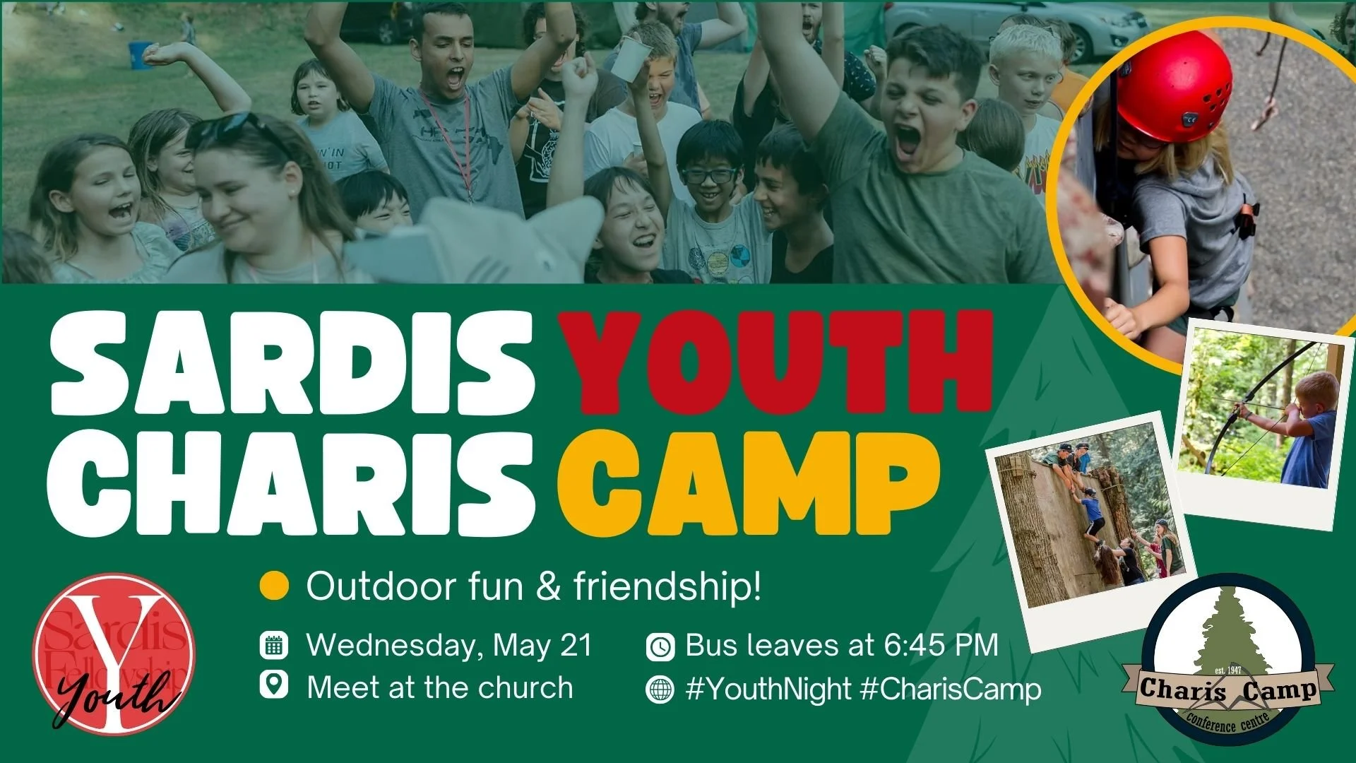 Youth Night at Charis Camp