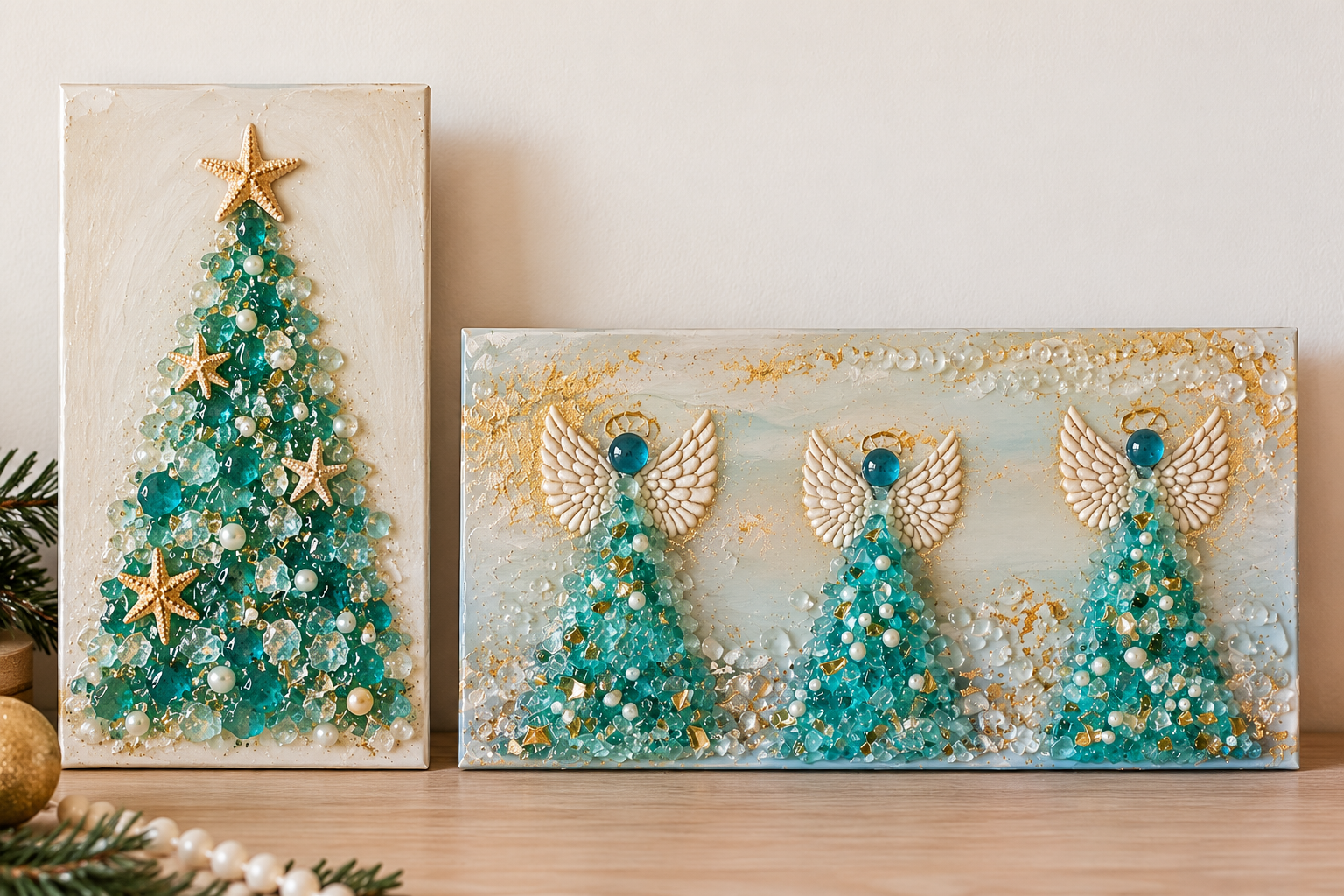 Coastal Christmas Treasures - Resin Workshop
