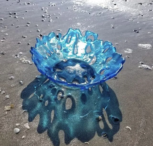 Glass Fusion - Coral Bowls