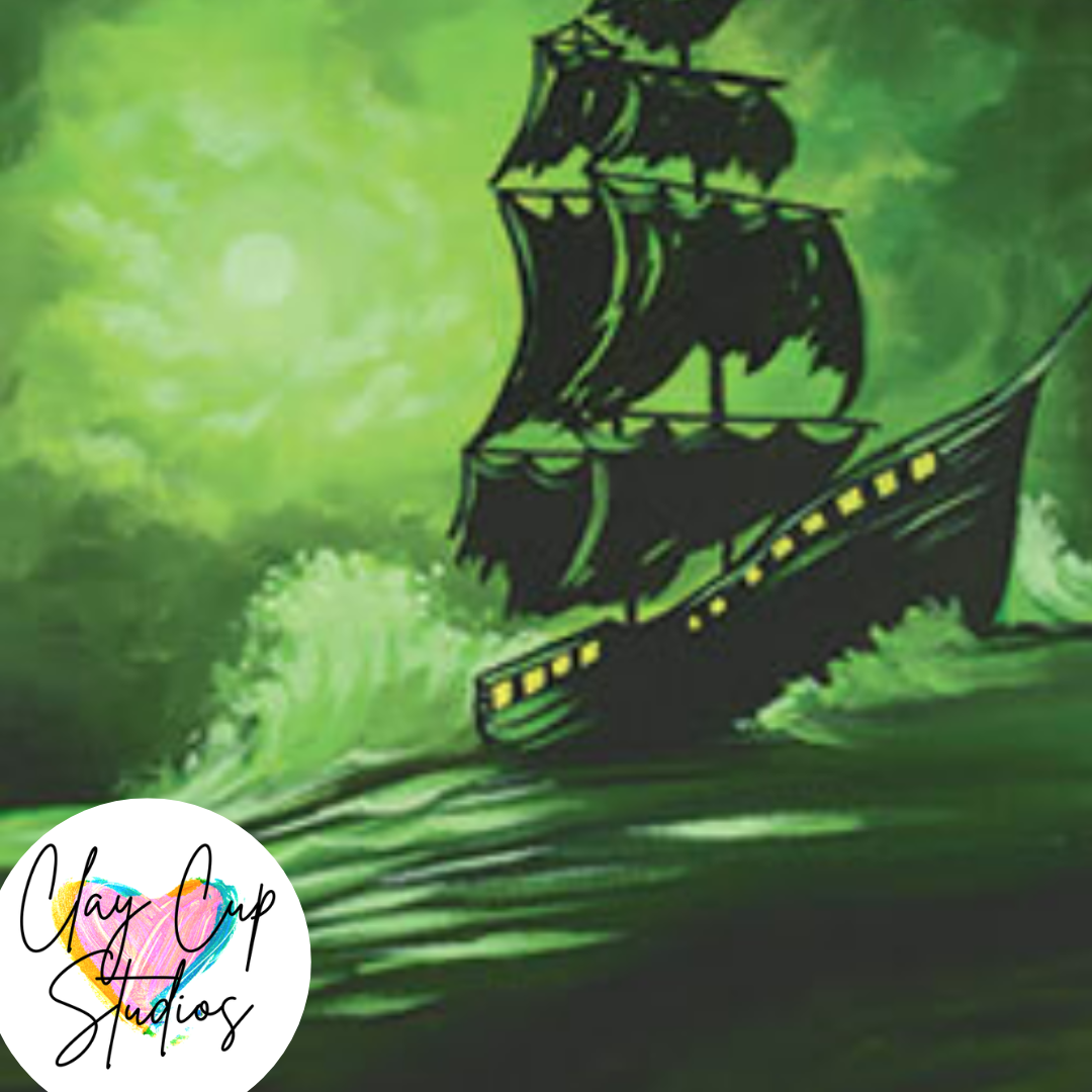 Paint and Sip Canvas Night - Flying Dutchman